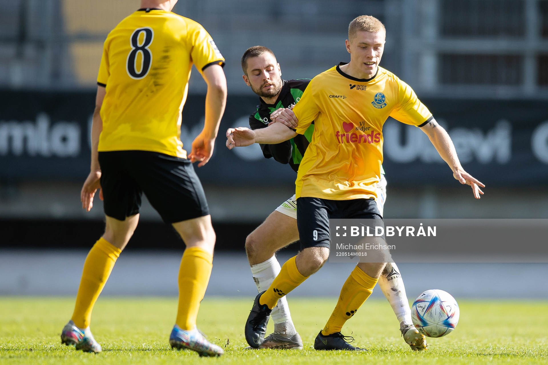 GAIS Axel Norén och Lunds Rasmus Wendt