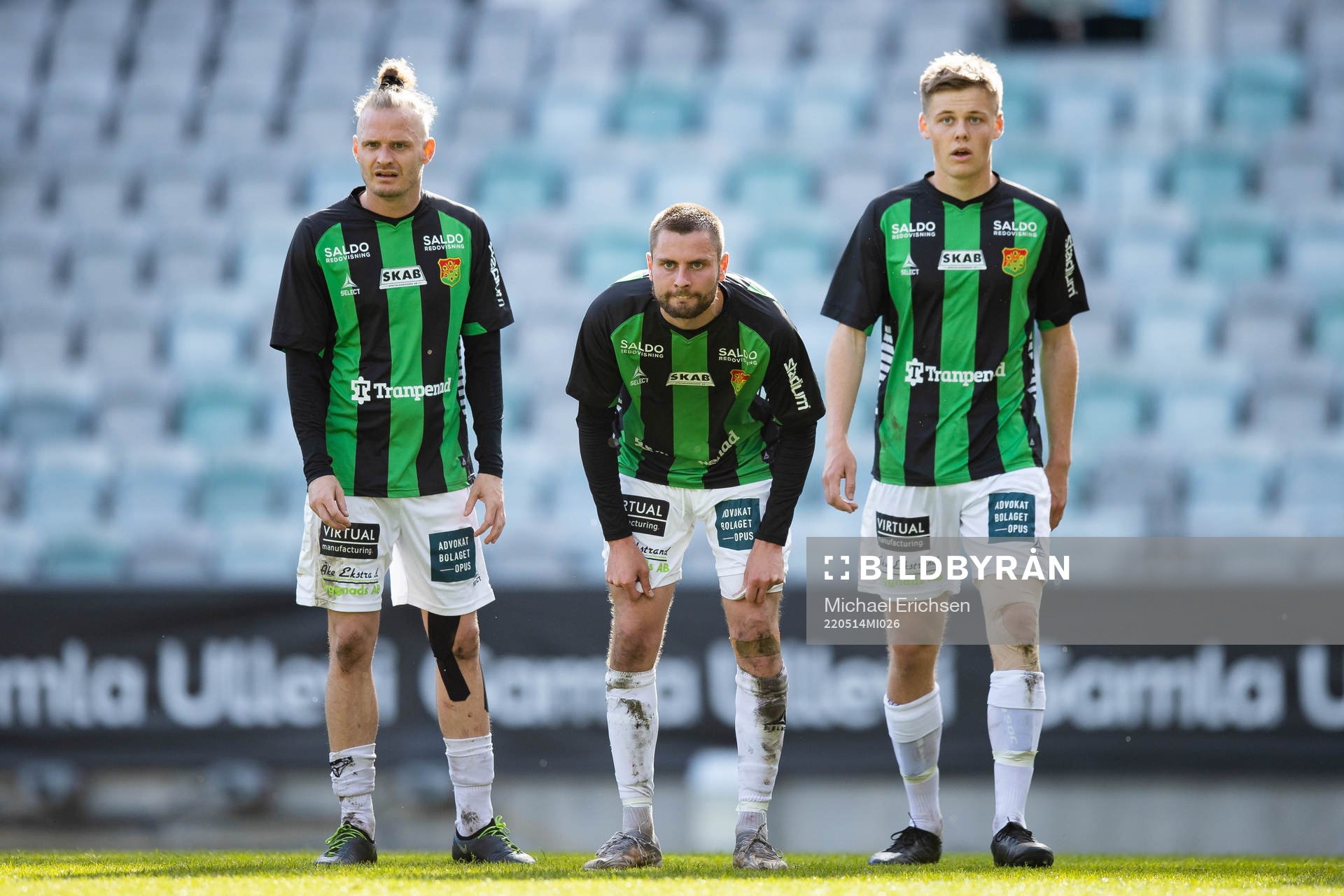 GAIS Jonas Lindberg, Axel Norén och Axel Henriksson
