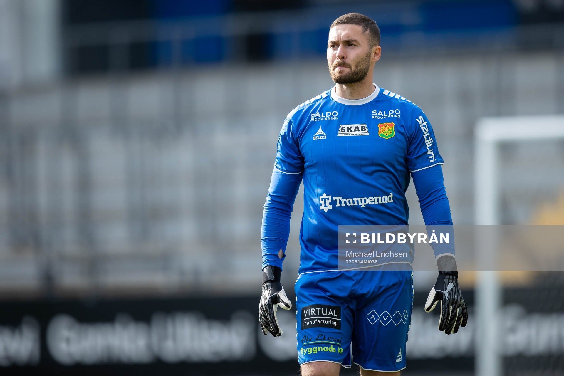 GAIS målvakt Mergim Krasniqi deppar