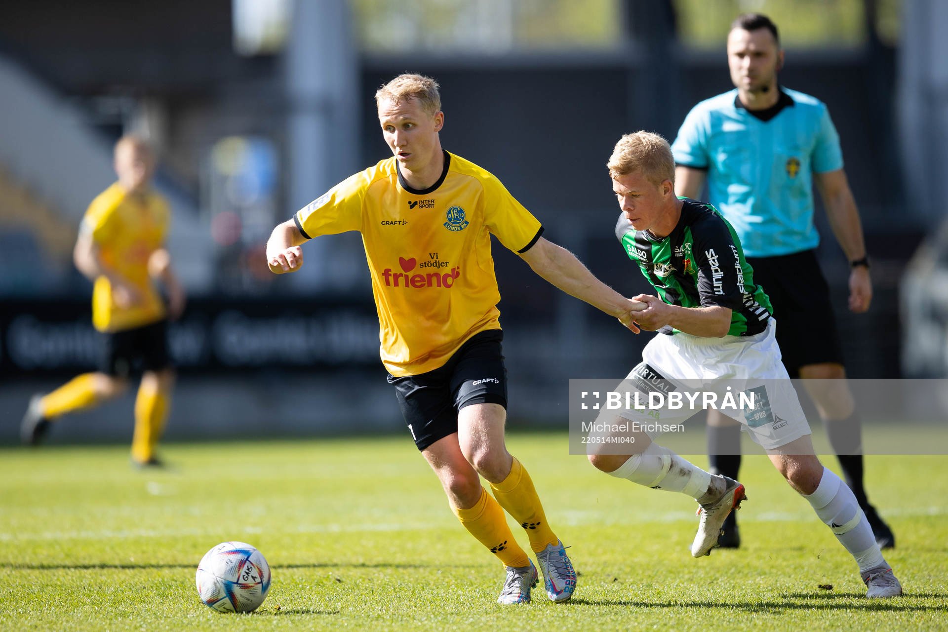 Lunds André Kamp och GAIS Filip Gustafsson