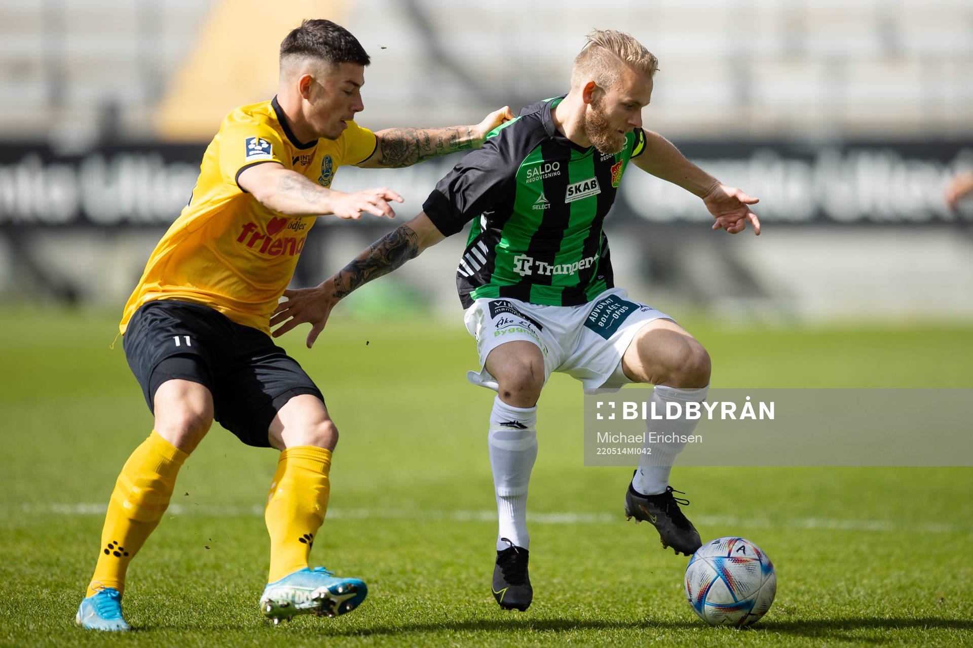 Lunds Felix Konstandeliasz och GAIS Niklas Andersen