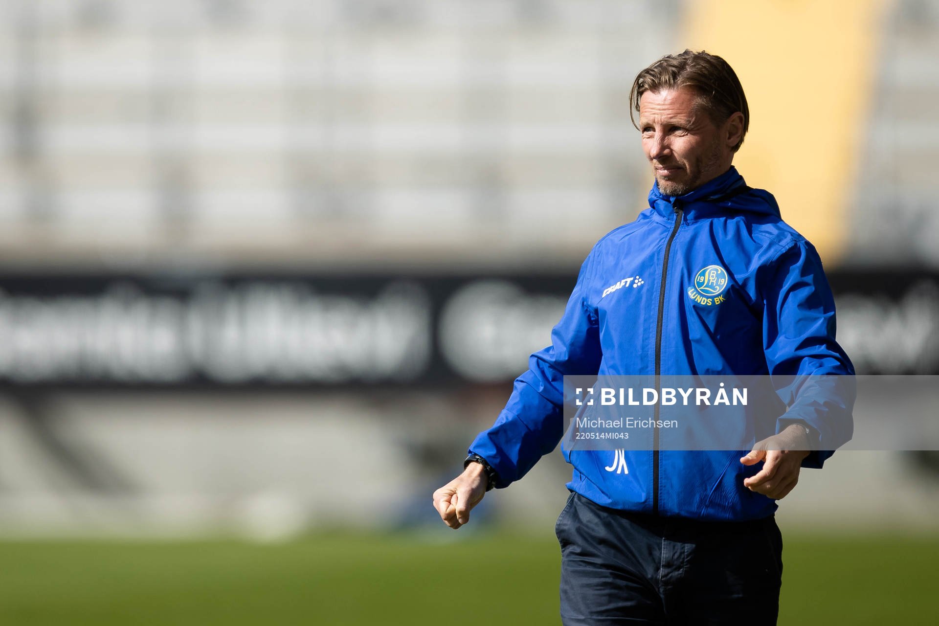 Lunds tränare Jussi Kontinen