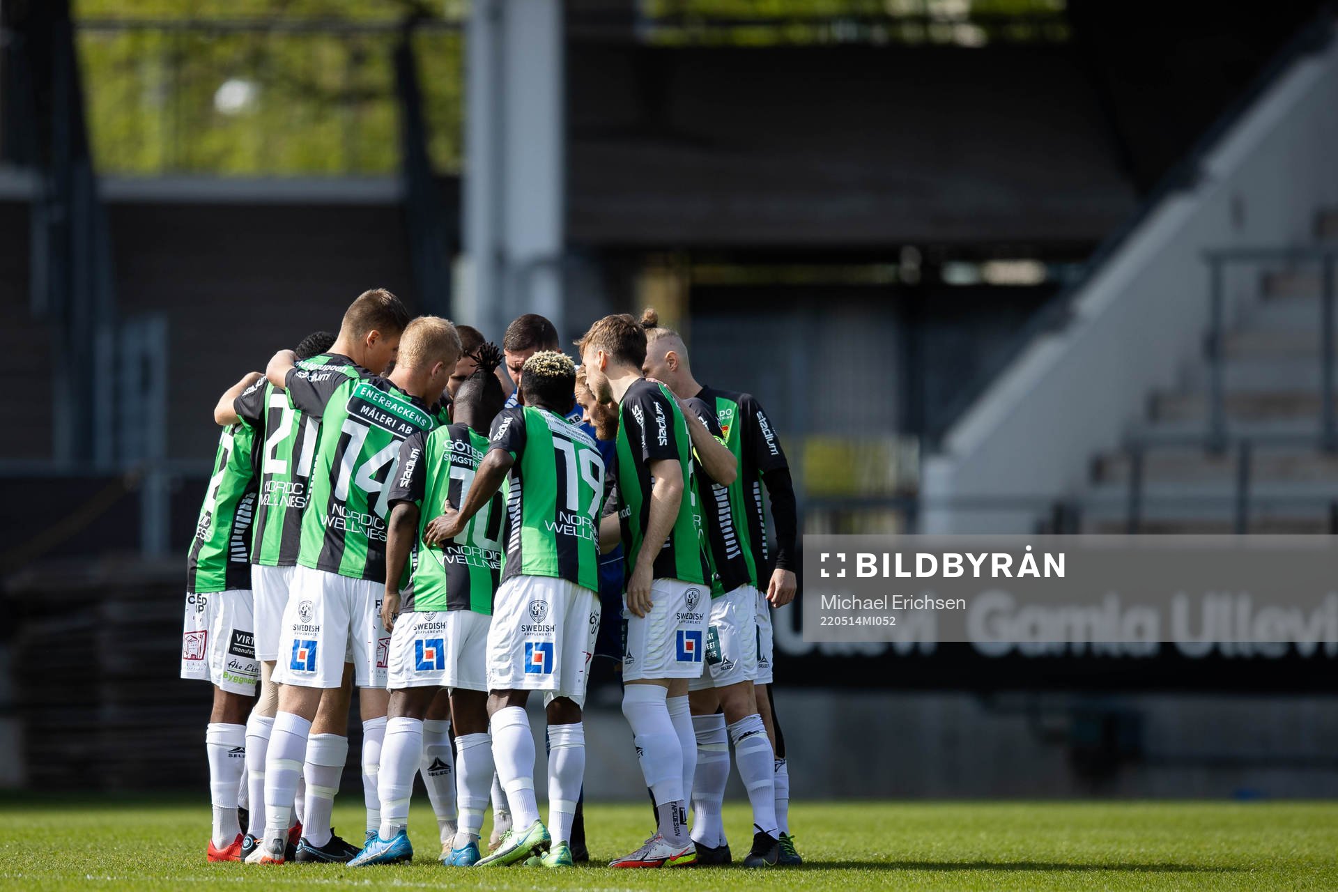 GAIS samlade innan fotbollsmatchen i Ettan södra mellan