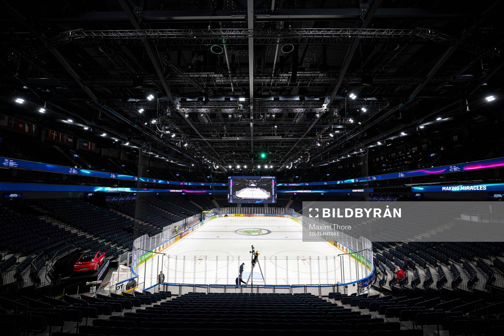 General interior view over Nokia Arena