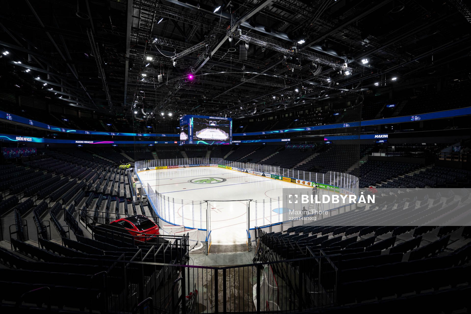 General interior view over Nokia Arena