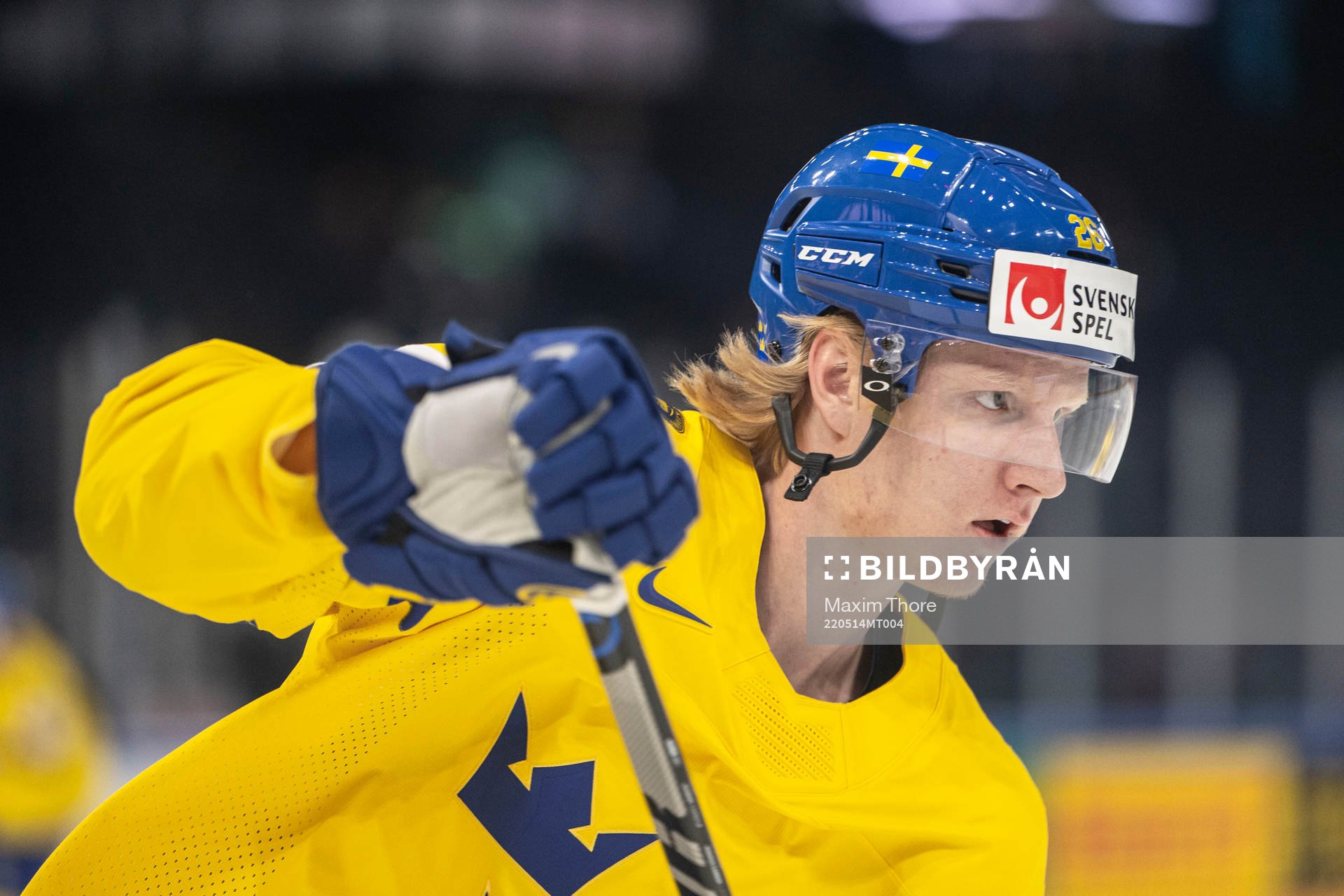 Rasmus Dahlin of Sweden