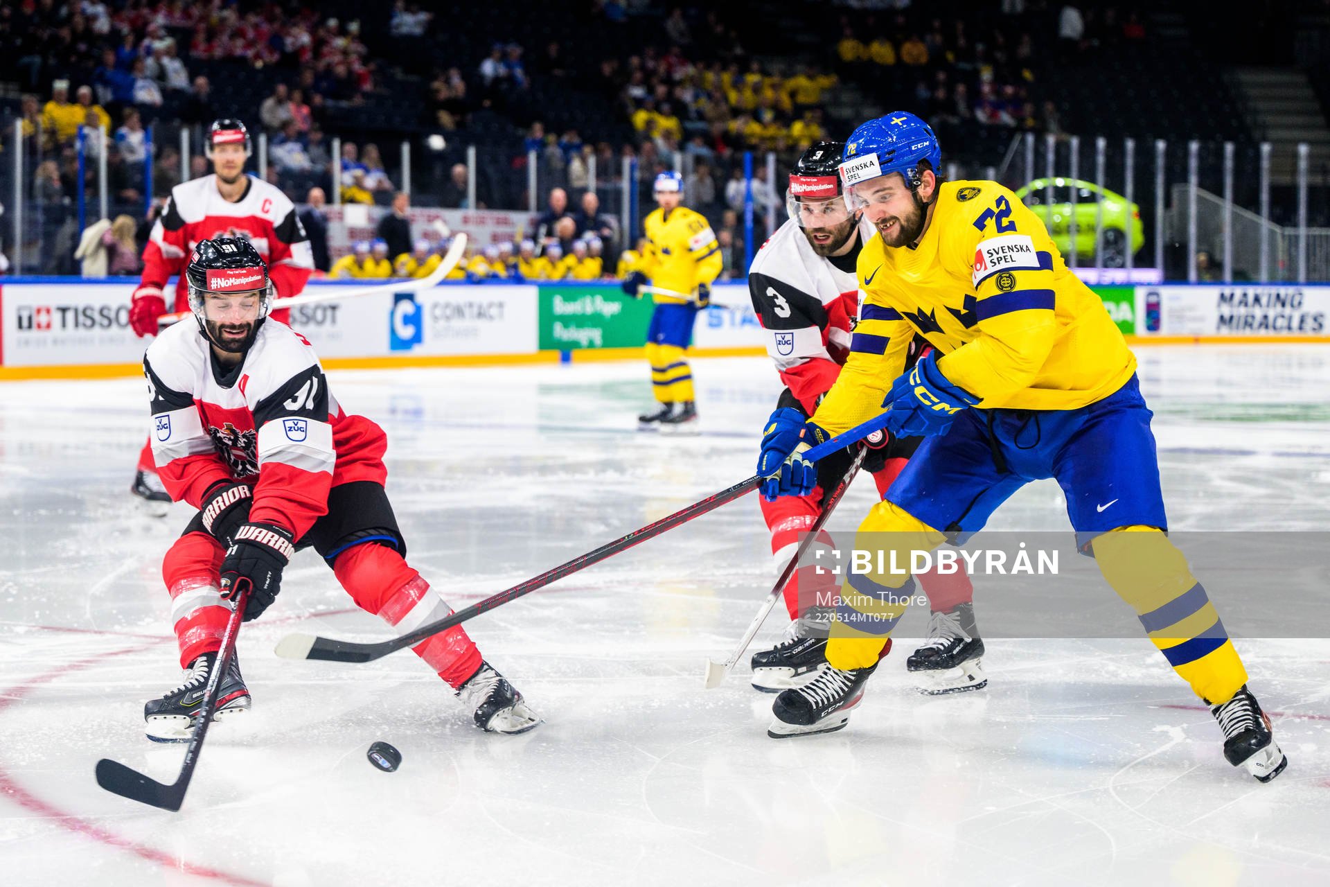 Peter Schneider of Austria against Emil Bemström of Sweden