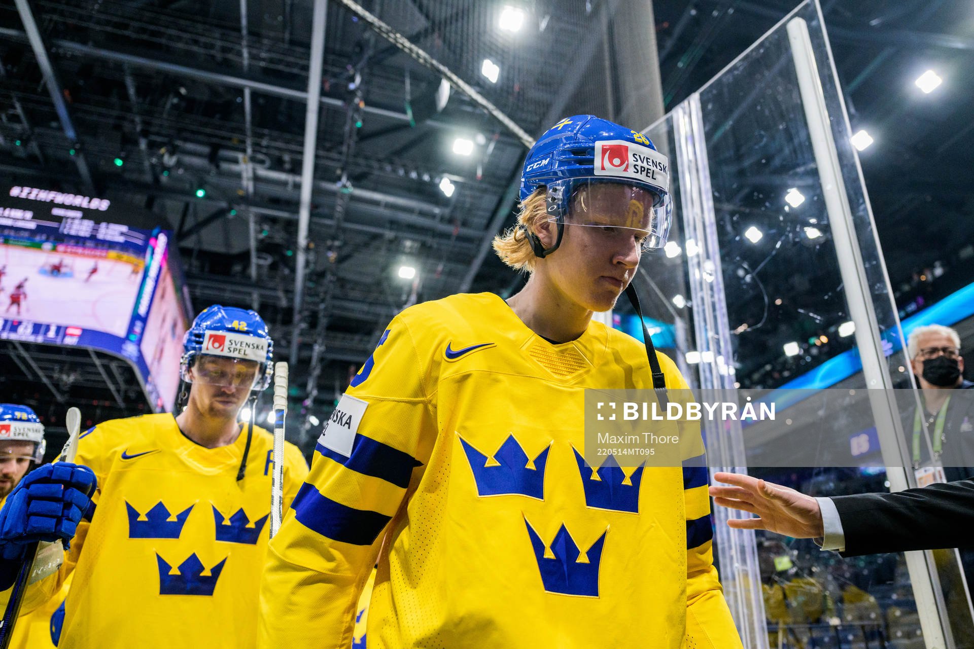 Rasmus Dahlin of Sweden