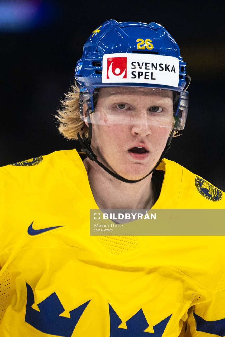 Rasmus Dahlin of Sweden