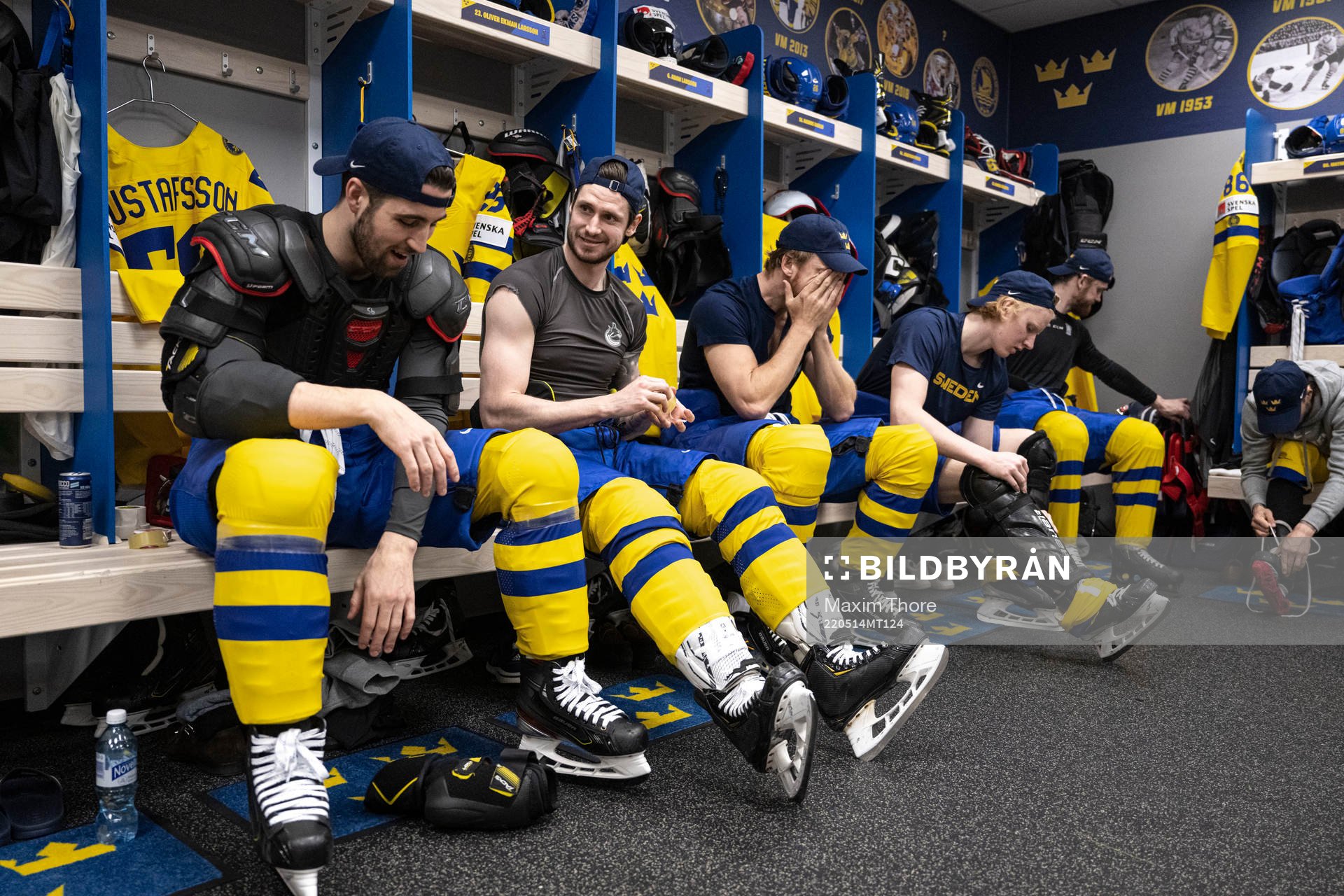 Erik Gustafsson, Oliver Ekman Larsson, Adam Larsson and