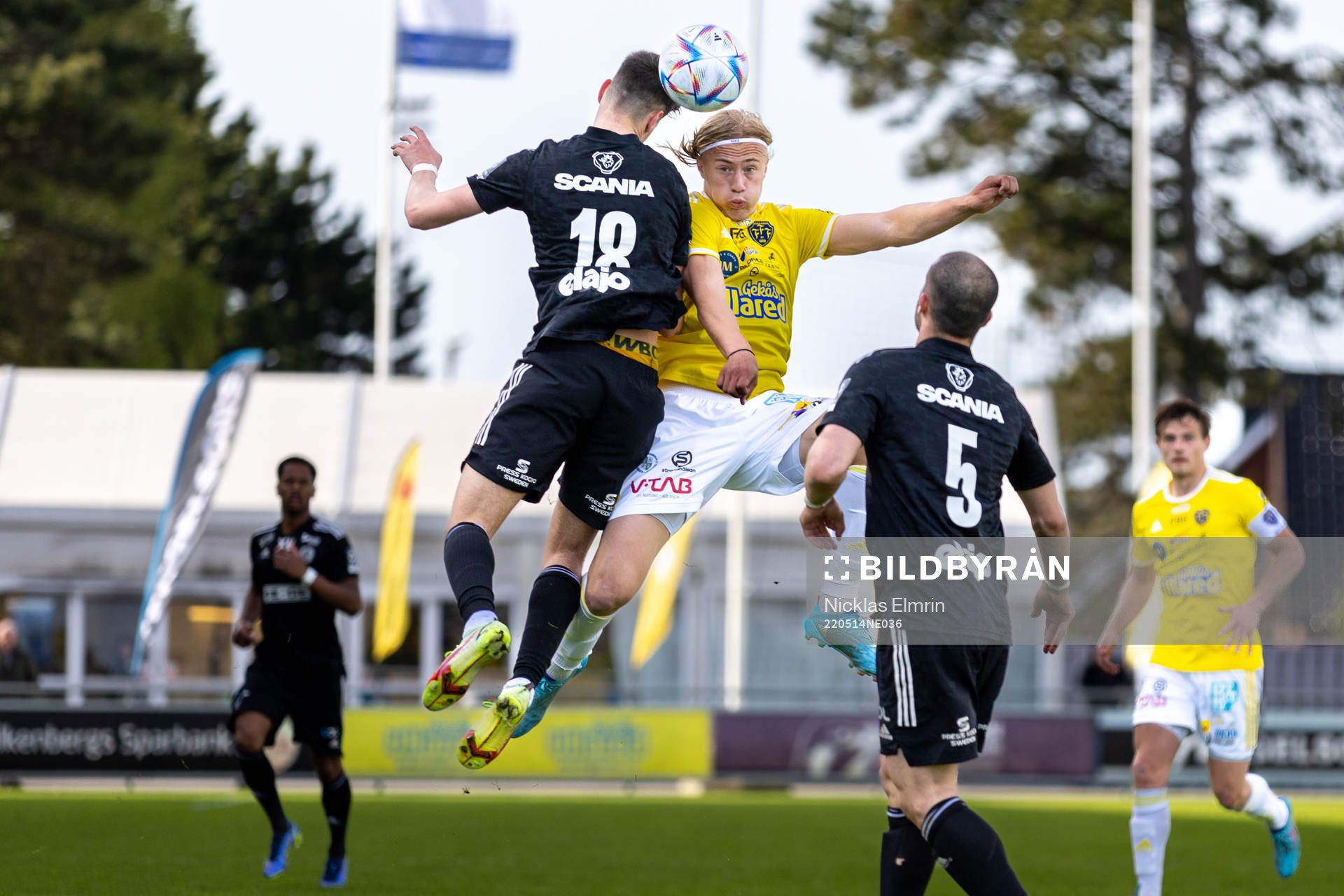 Falkenbergs Oskar Christiansson och Oskarshamns Arton