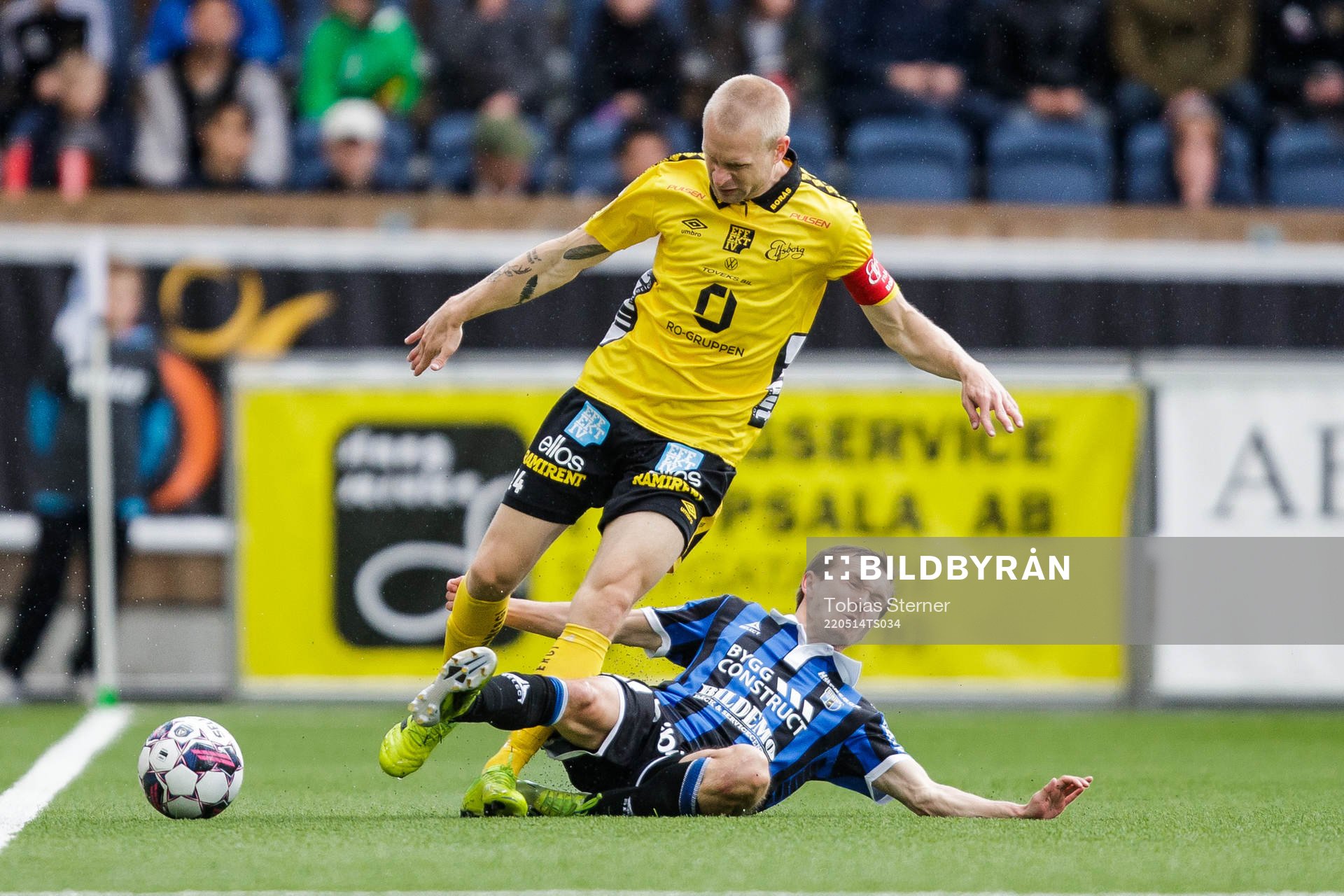 Elfsborgs Johan Larsson och Sirius Patrik Karlsson Lagemyr