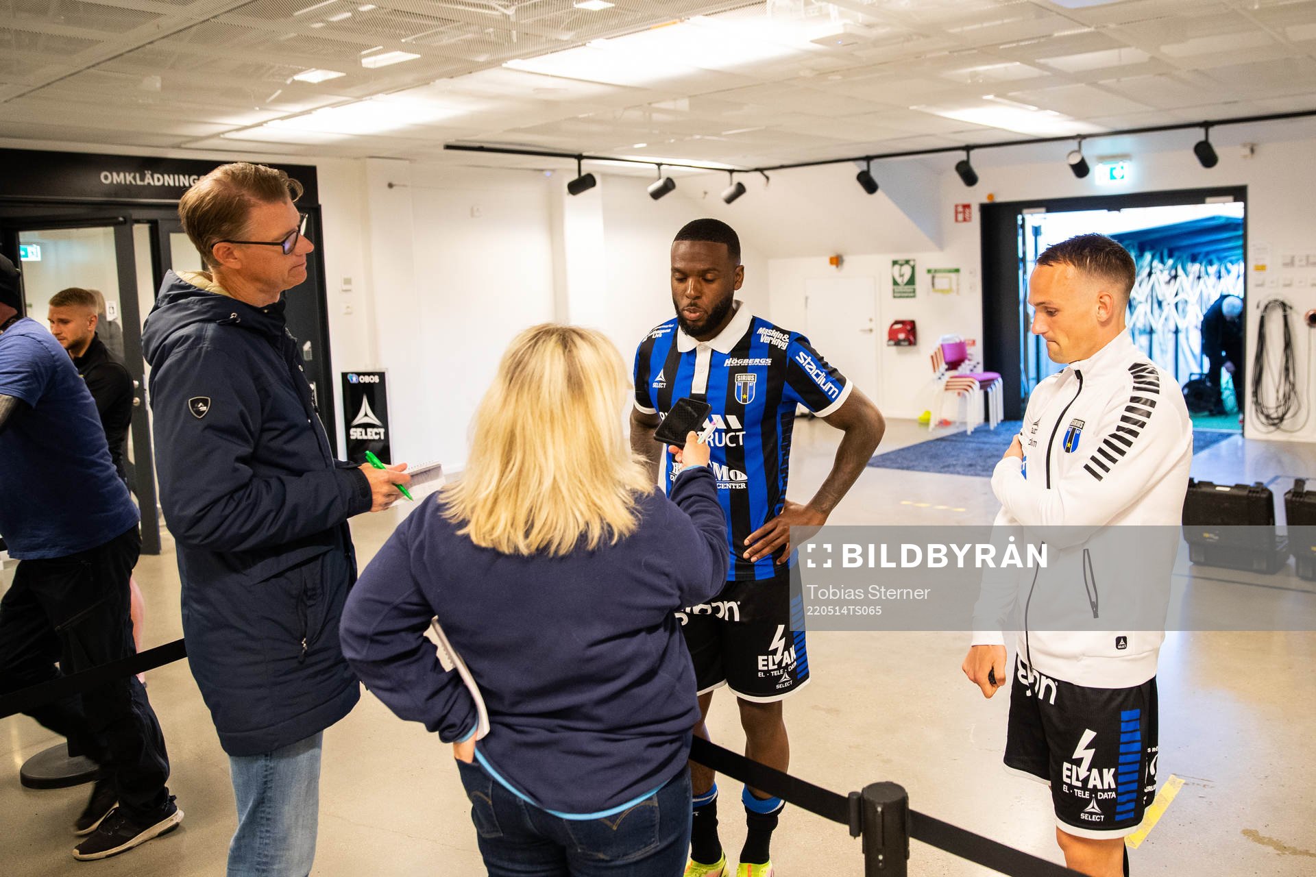 Sirius Christian Kouakou och Aron Bjarnason