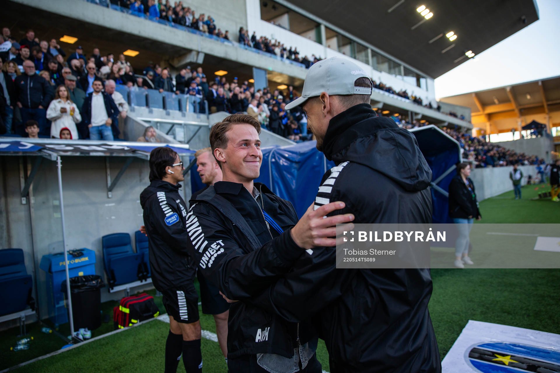 Sirius scoutingansvarige Adrian Von Heijne och tränare
