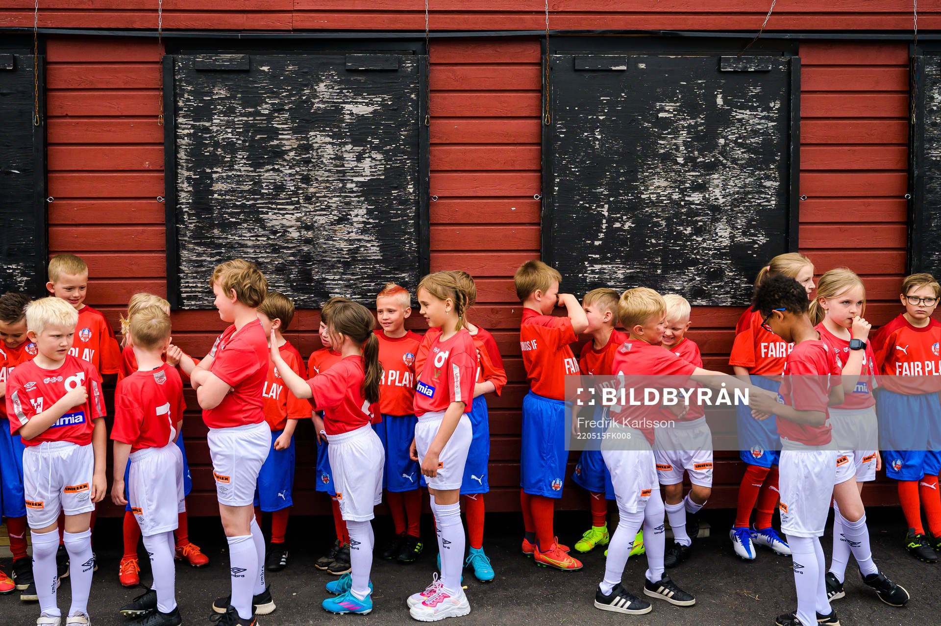 Degerfors och Helsingborgs maskotar