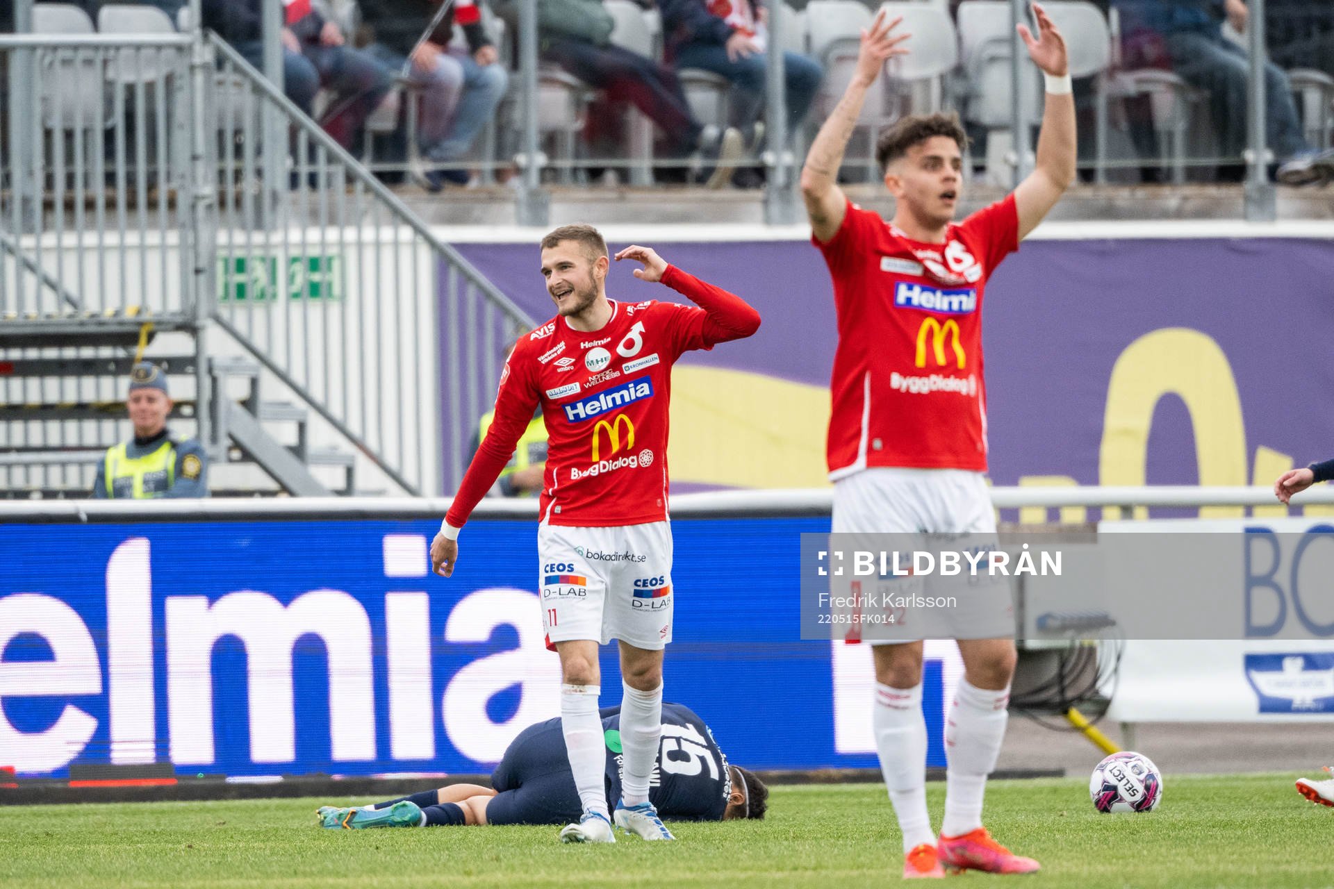 Degerfors Christos Gravius reagerar