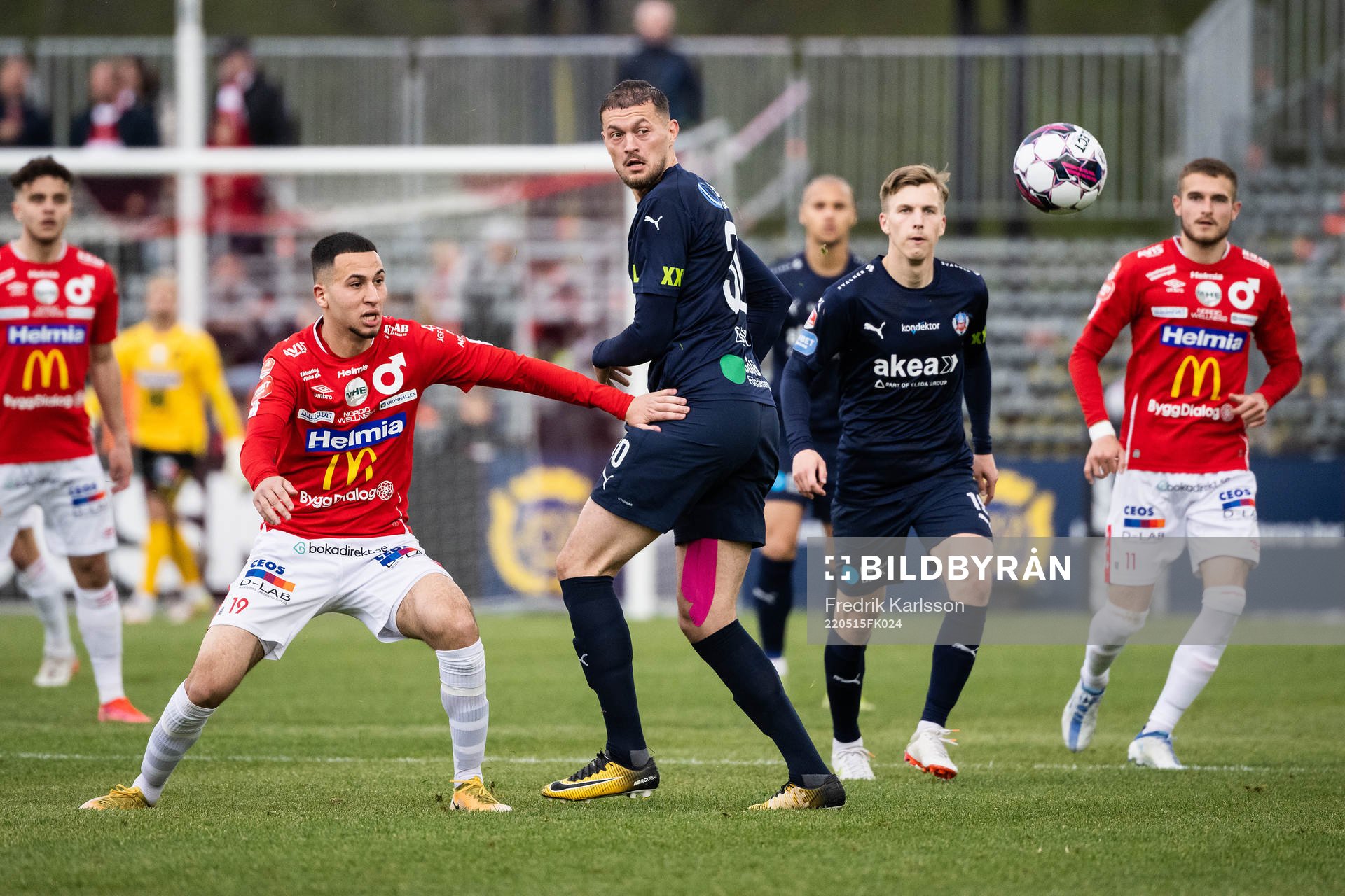 Degerfors Abdelrahman Saidi och Helsingborgs Albert Ejupi