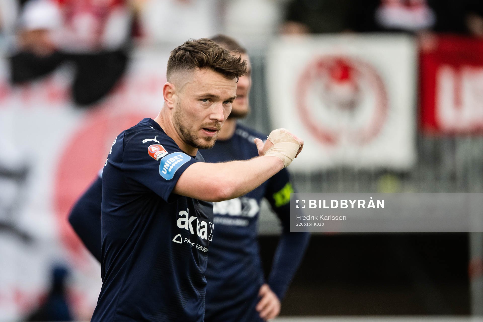 Helsingborgs Viljormur Davidsen deppar