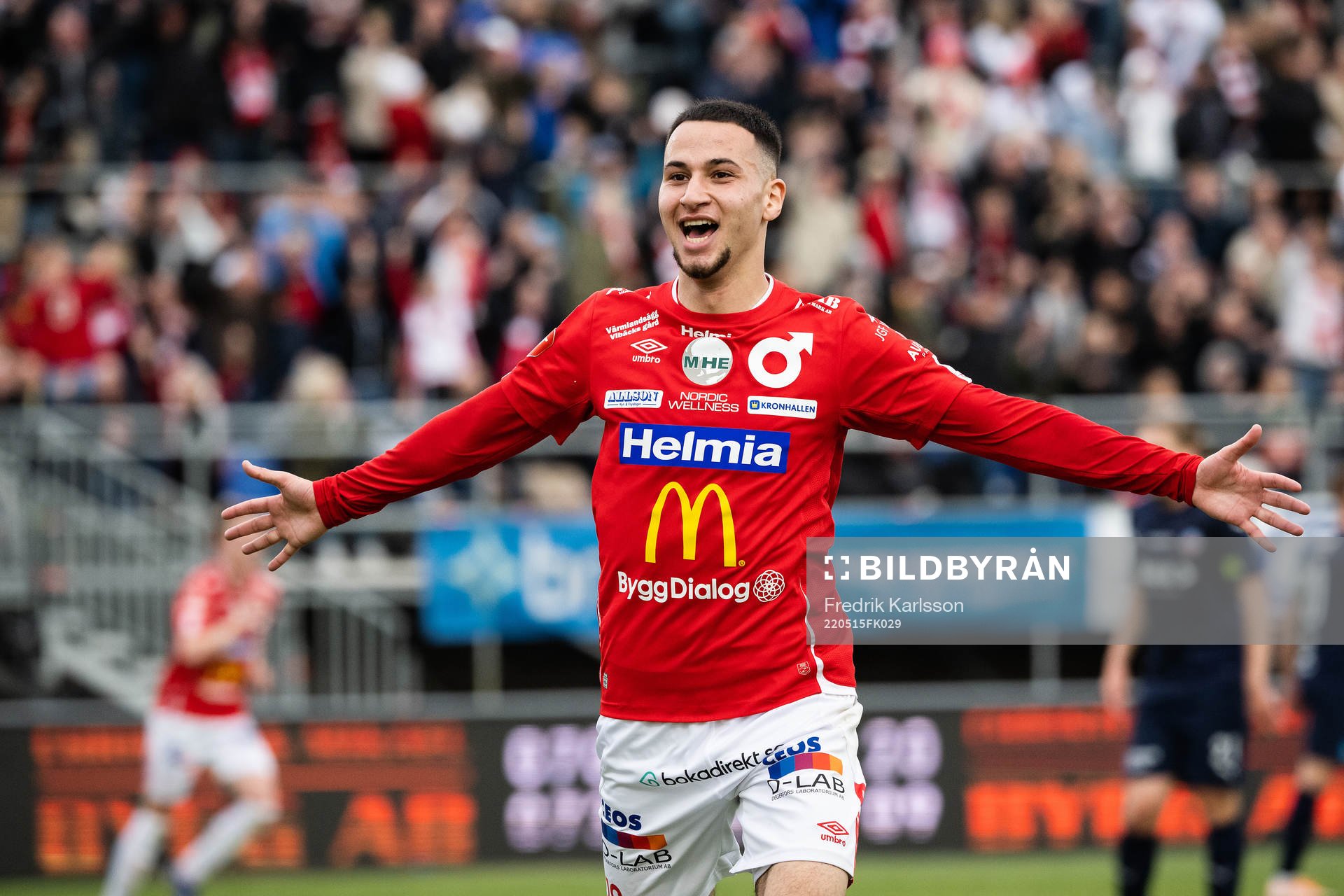 Degerfors Abdelrahman Saidi jublar
