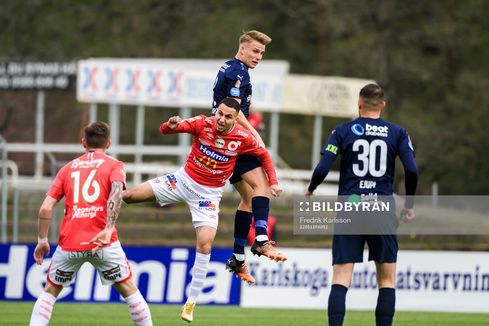 Degerfors Abdelrahman Saidi och Helsingborgs Lucas Lingman