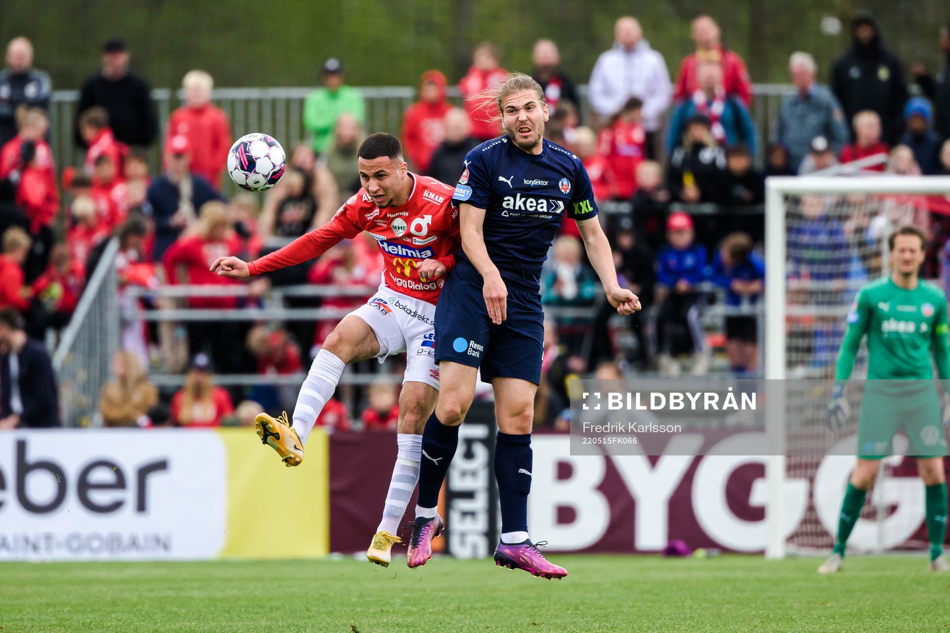 Degerfors Abdelrahman Saidi och Helsingborgs Charlie Weberg