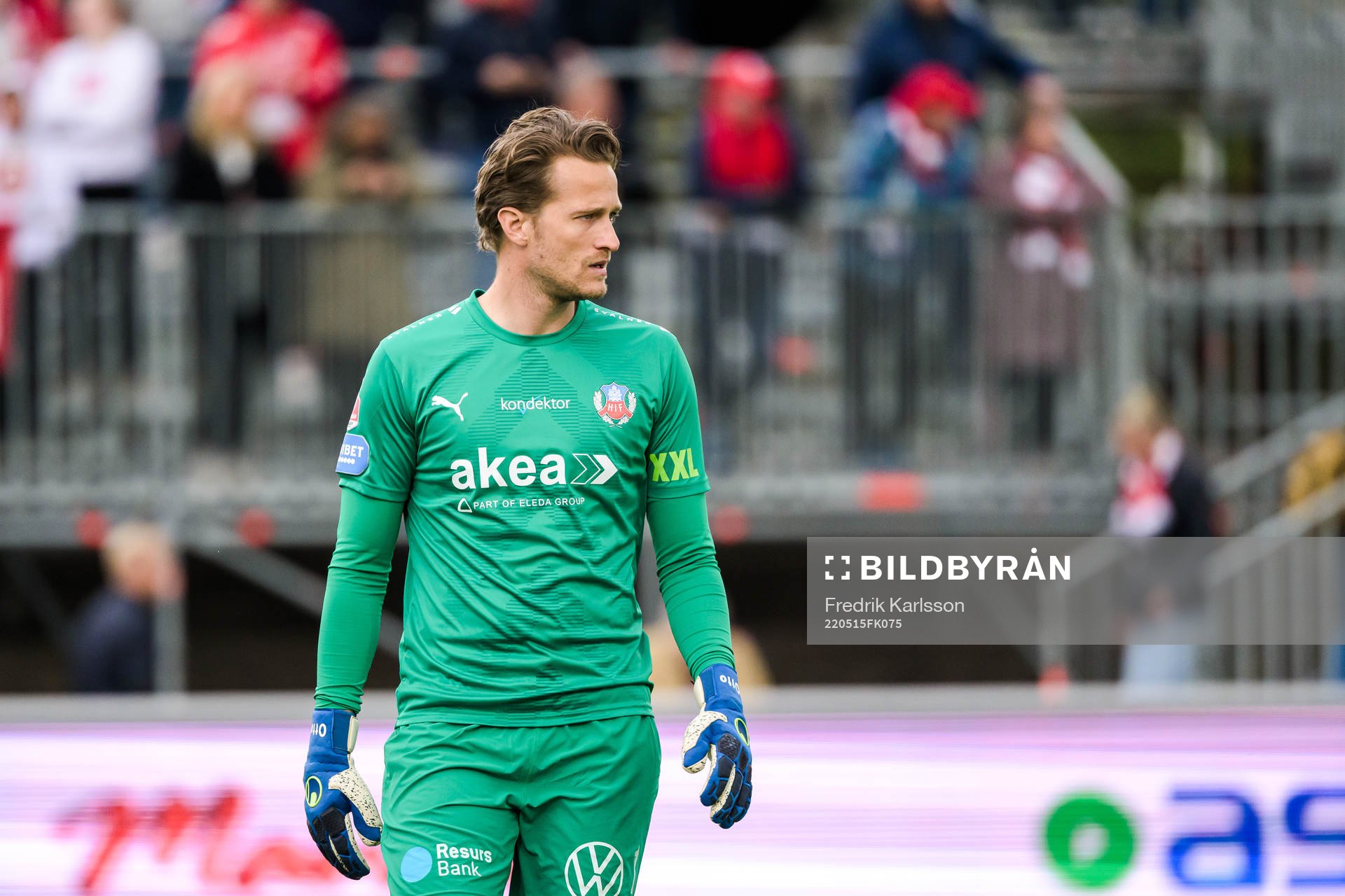 Helsingborgs målvakt Anders Lindegaard