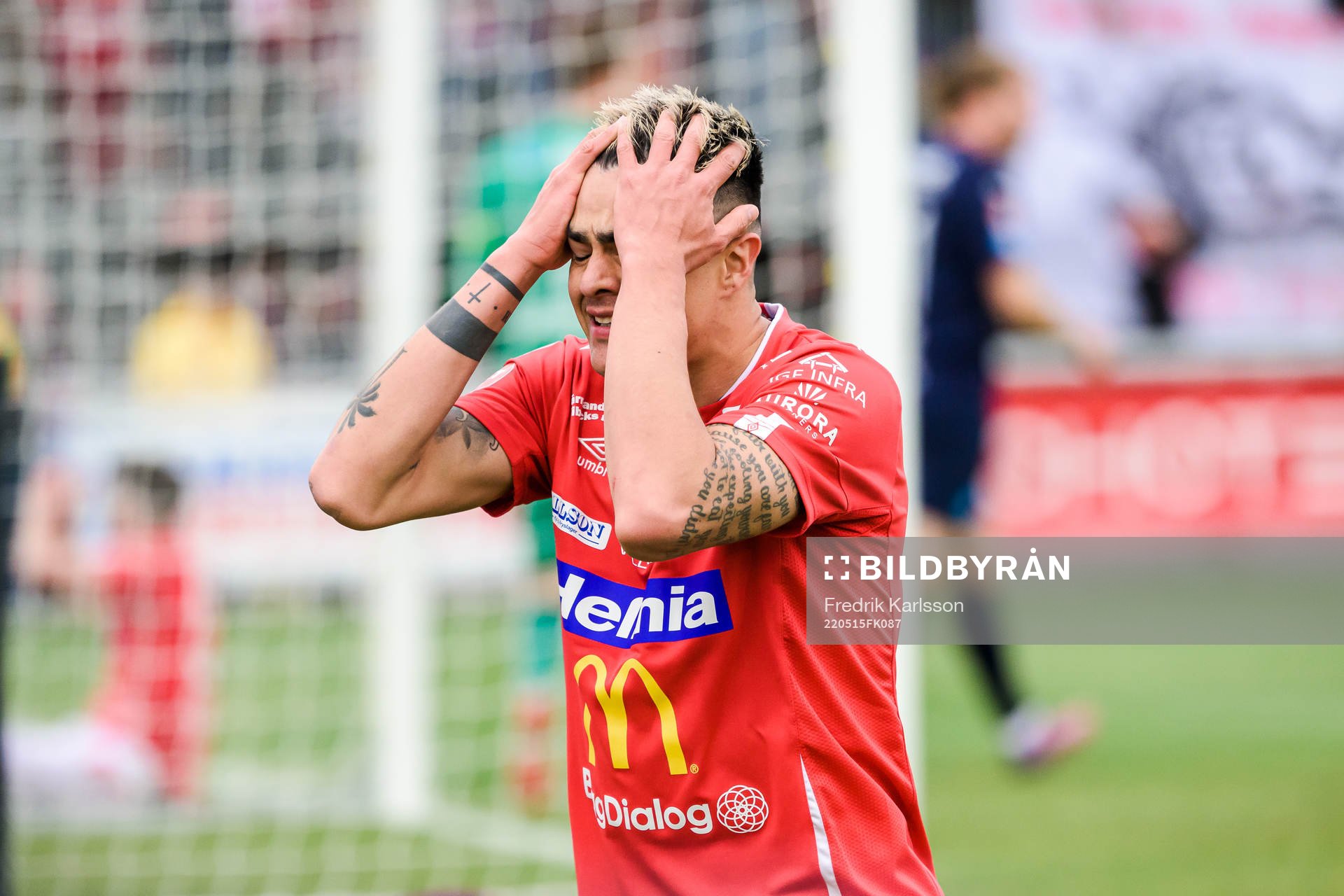 Degerfors Diego Campos deppar