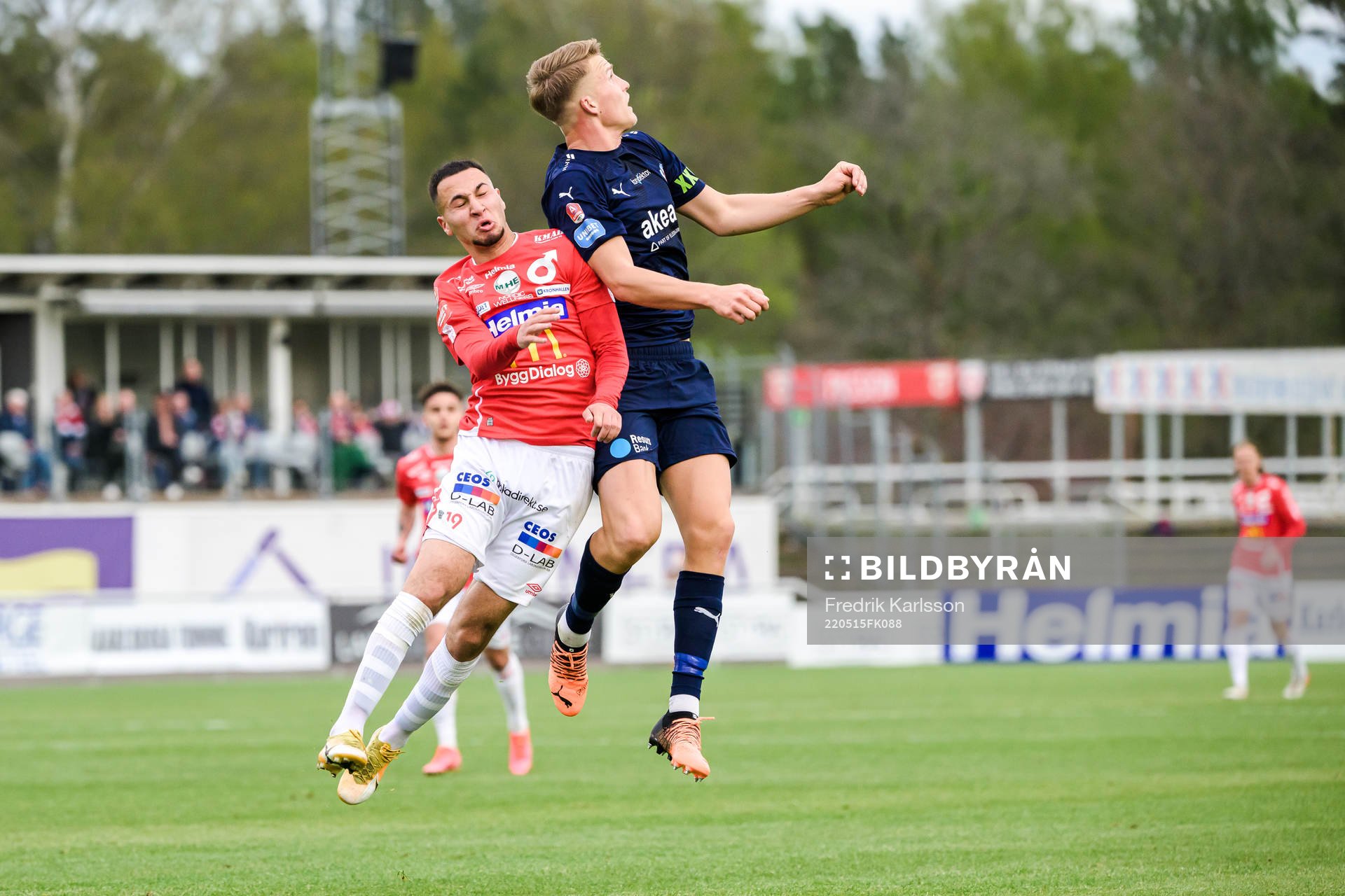 Degerfors Abdelrahman Saidi och Helsingborgs Casper Widell