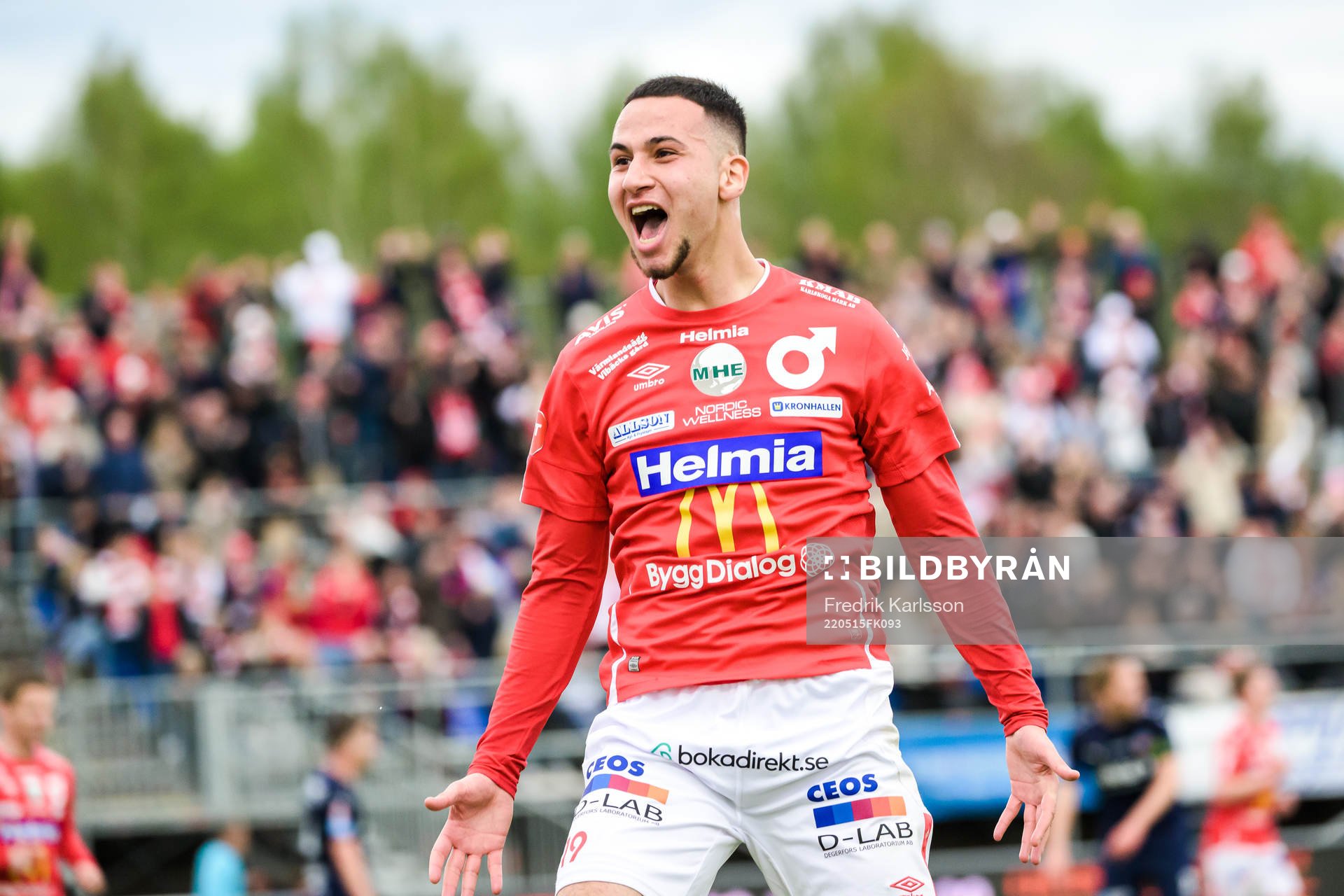 Degerfors Abdelrahman Saidi jublar