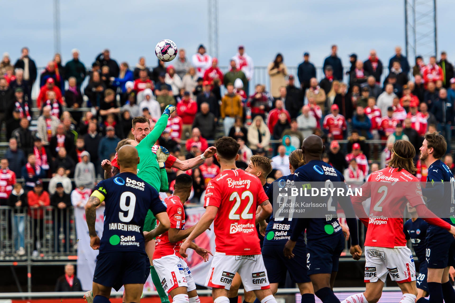 Helsingborgs målvakt Anders Lindegaard