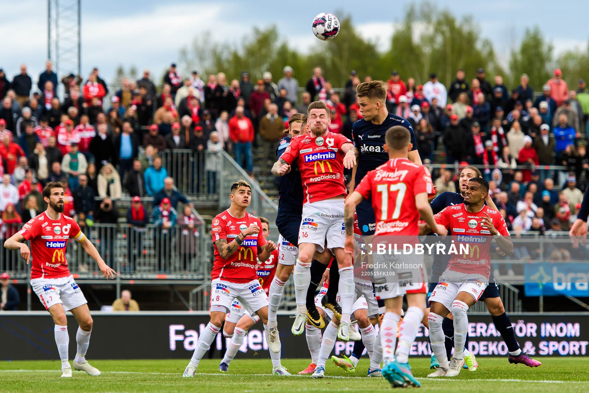 Degerfors Rasmus Örqvist och Helsingborgs Casper Widell