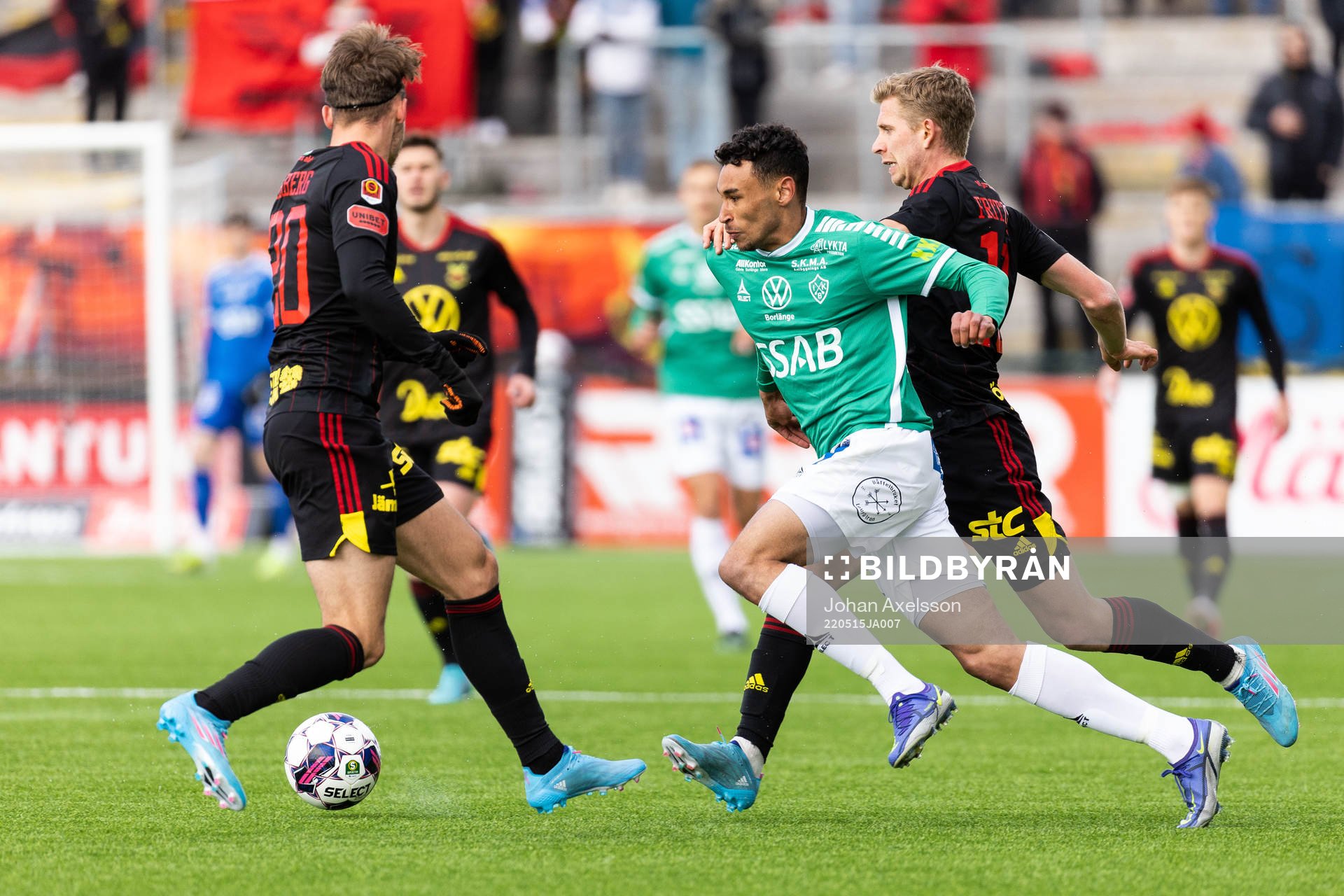 Brages Joakim Persson och Östersunds Ludvig Fritzson