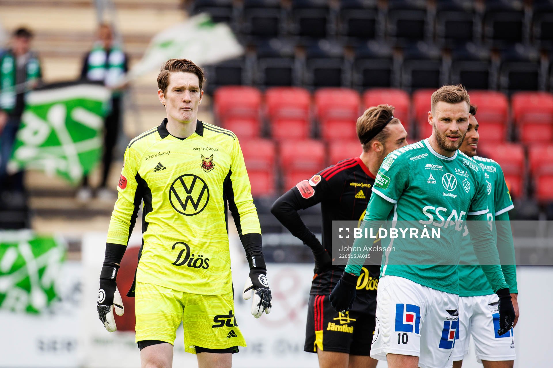 Östersunds målvakt Andrew Mills