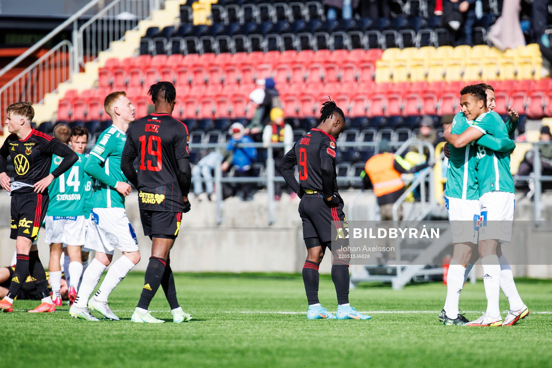 Östersunds Jordan Attah Kadiri deppar
