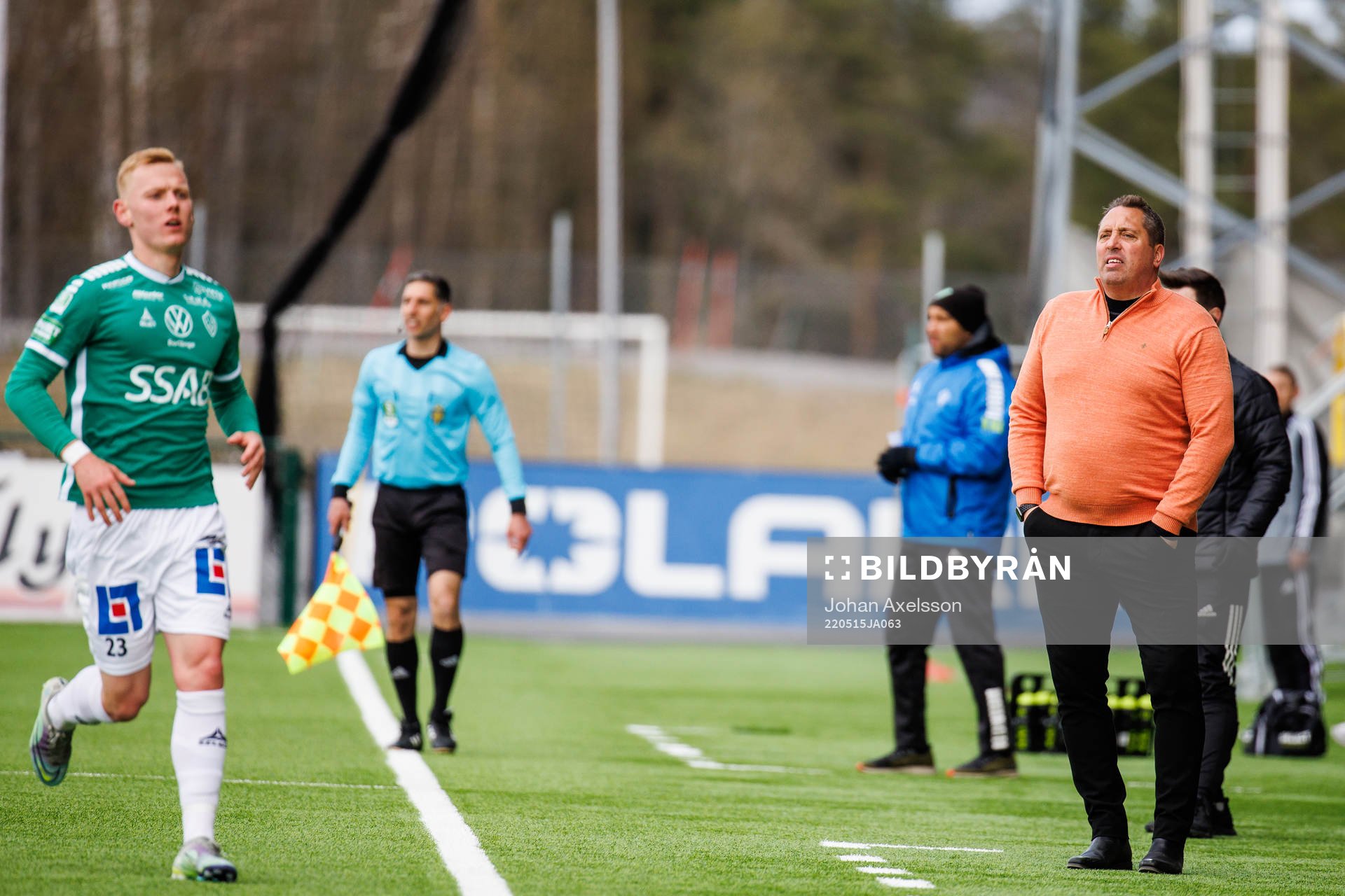 Östersunds tränare Magnus Powell