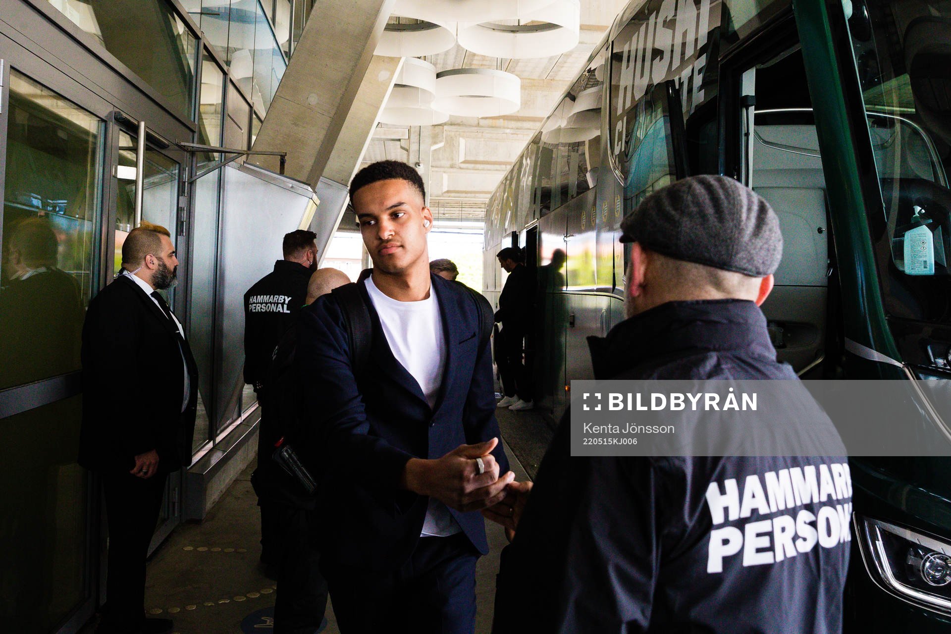 Hammarbys målvakt Oliver Dovin