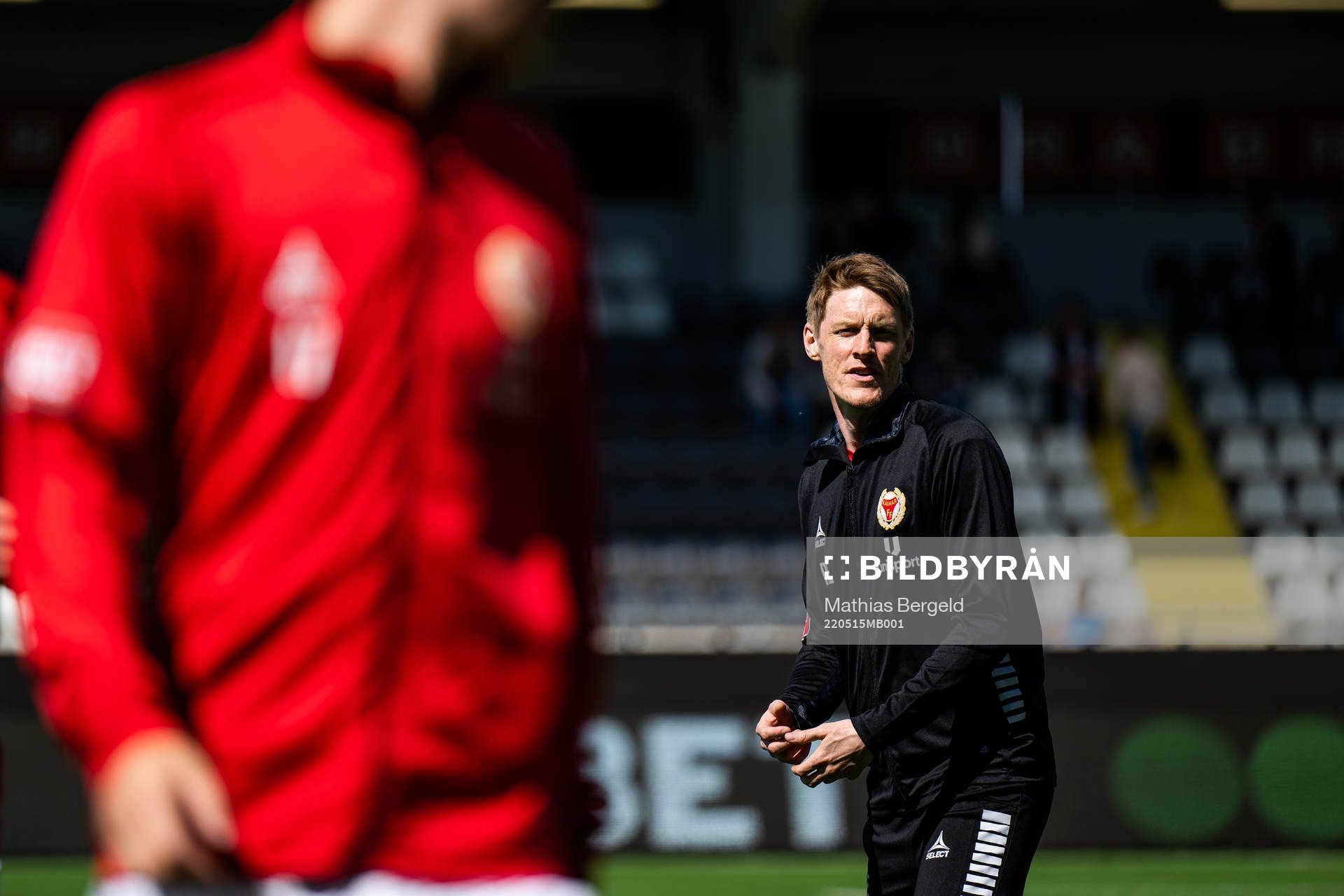 Kalmars assisterande tränare Rasmus Elm