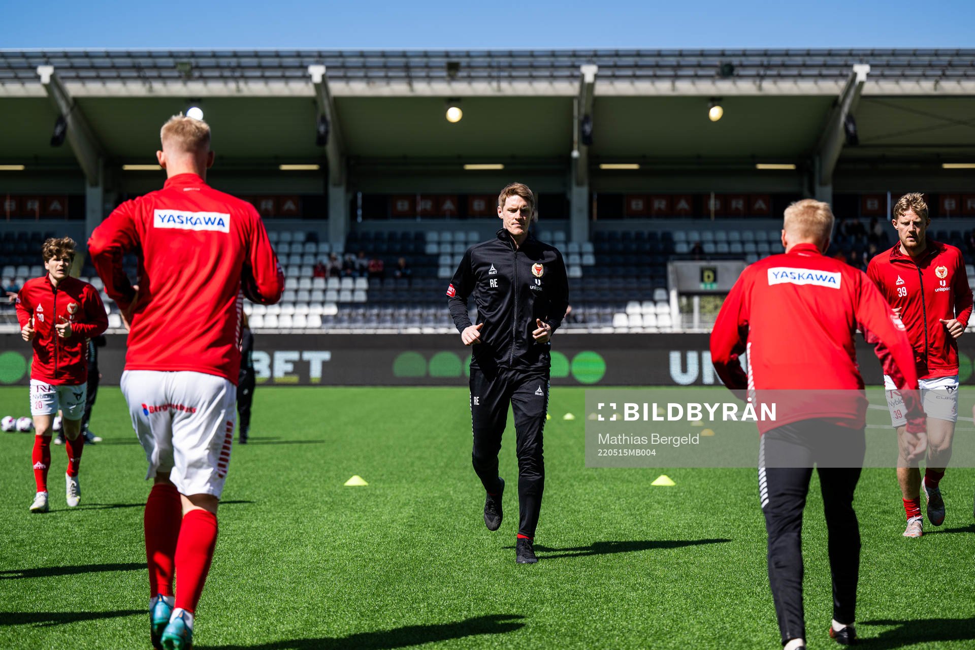 Kalmars assisterande tränare Rasmus Elm