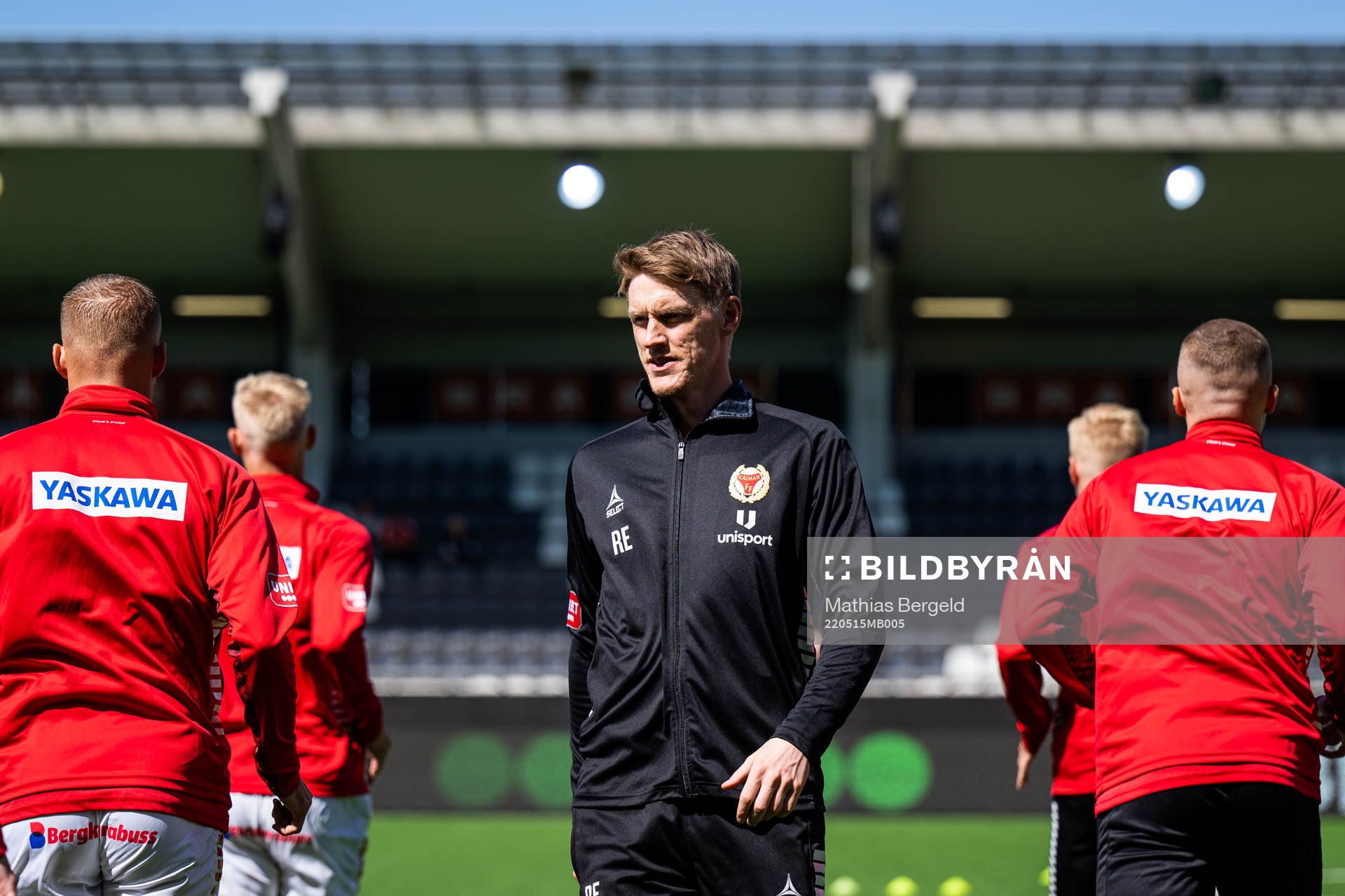 Kalmars assisterande tränare Rasmus Elm