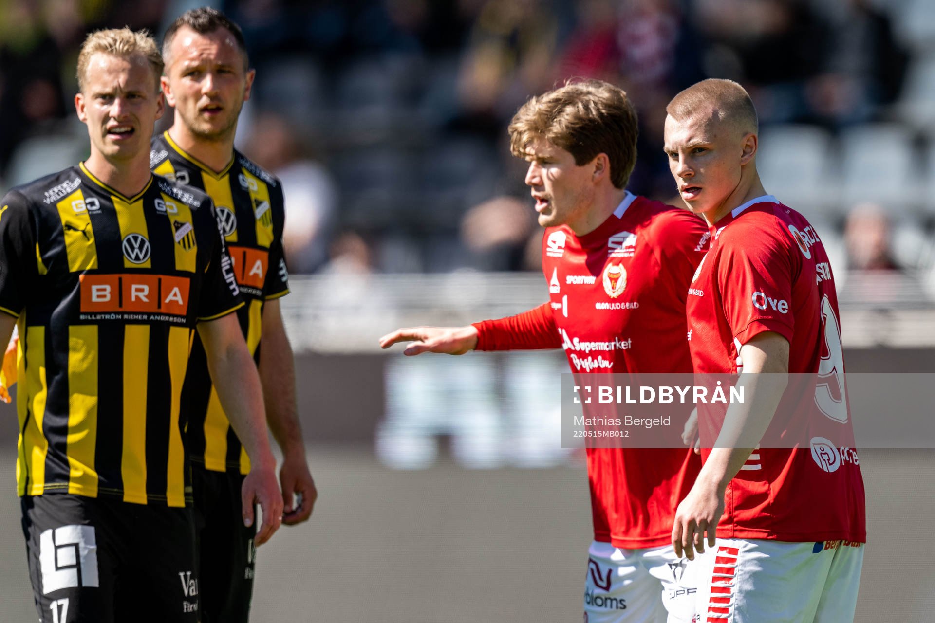 Kalmars Oliver Berg och Isak Jansson