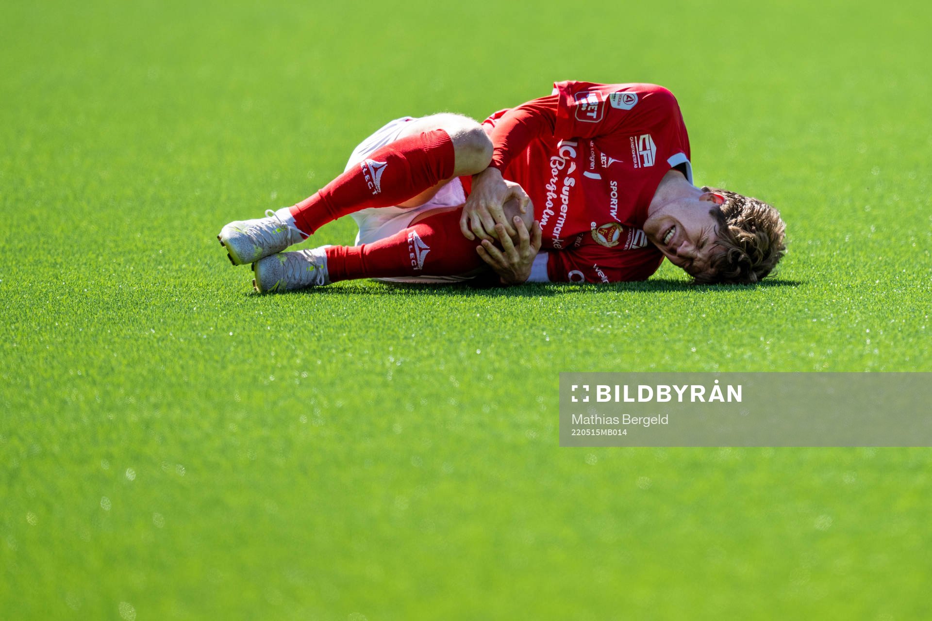 Kalmars Oliver Berg har ont