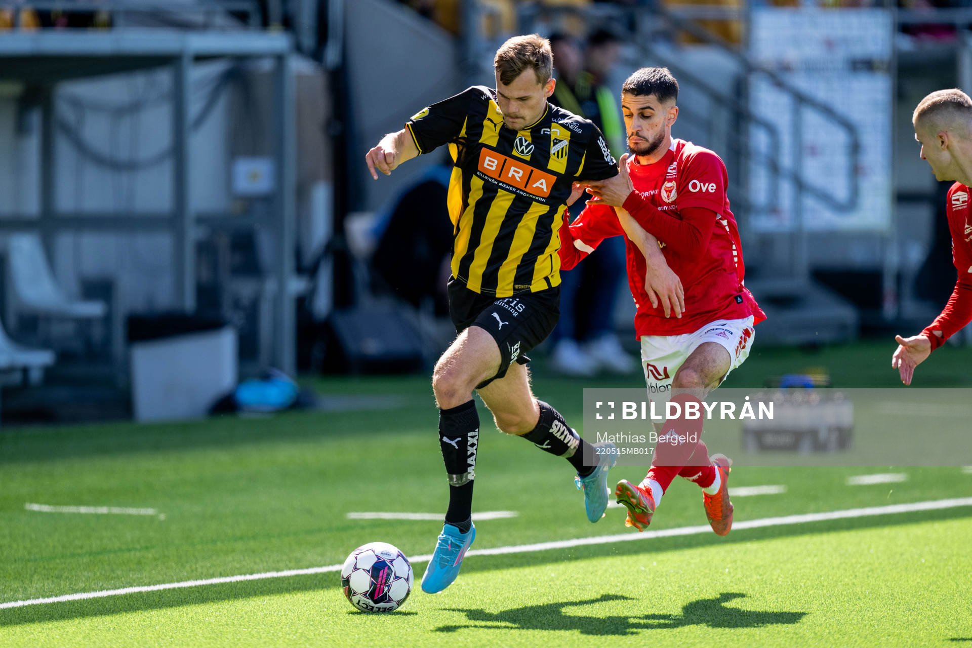 Häckens Oscar Uddenäs och Kalmars Noah Shamoun