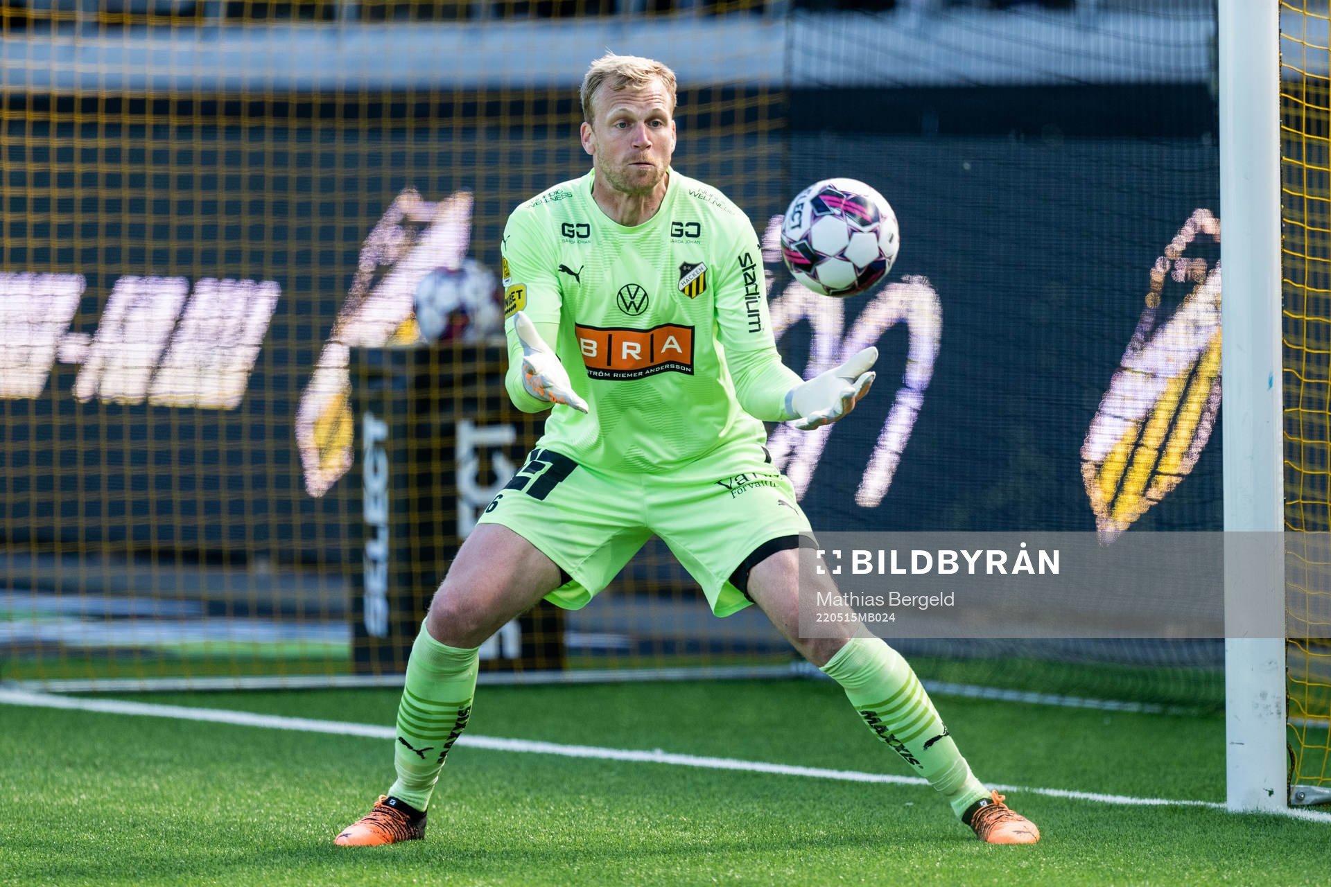 Häckens målvakt Peter Abrahamsson