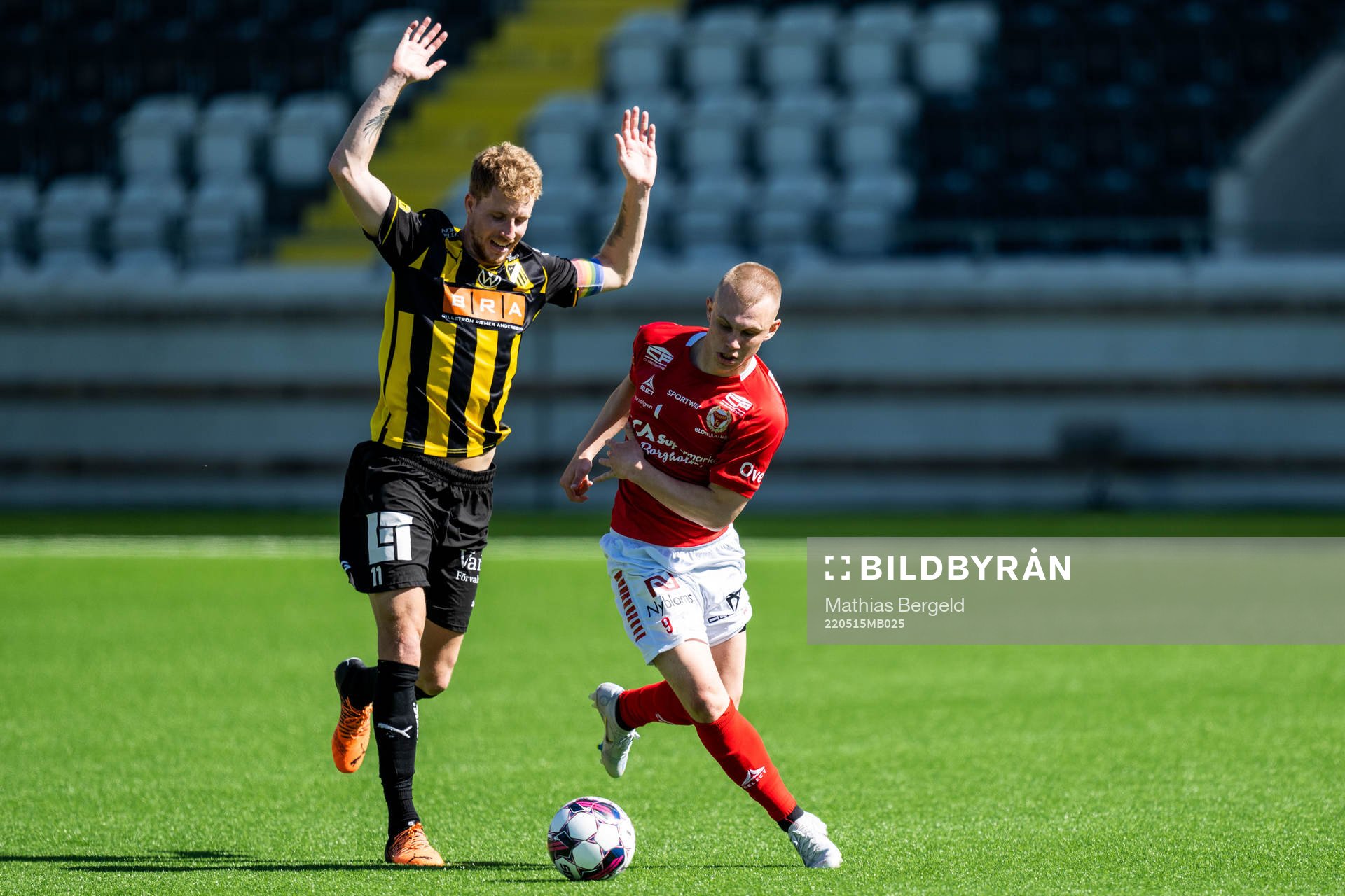 Häckens Samuel Gustafson och Kalmars Isak Jansson