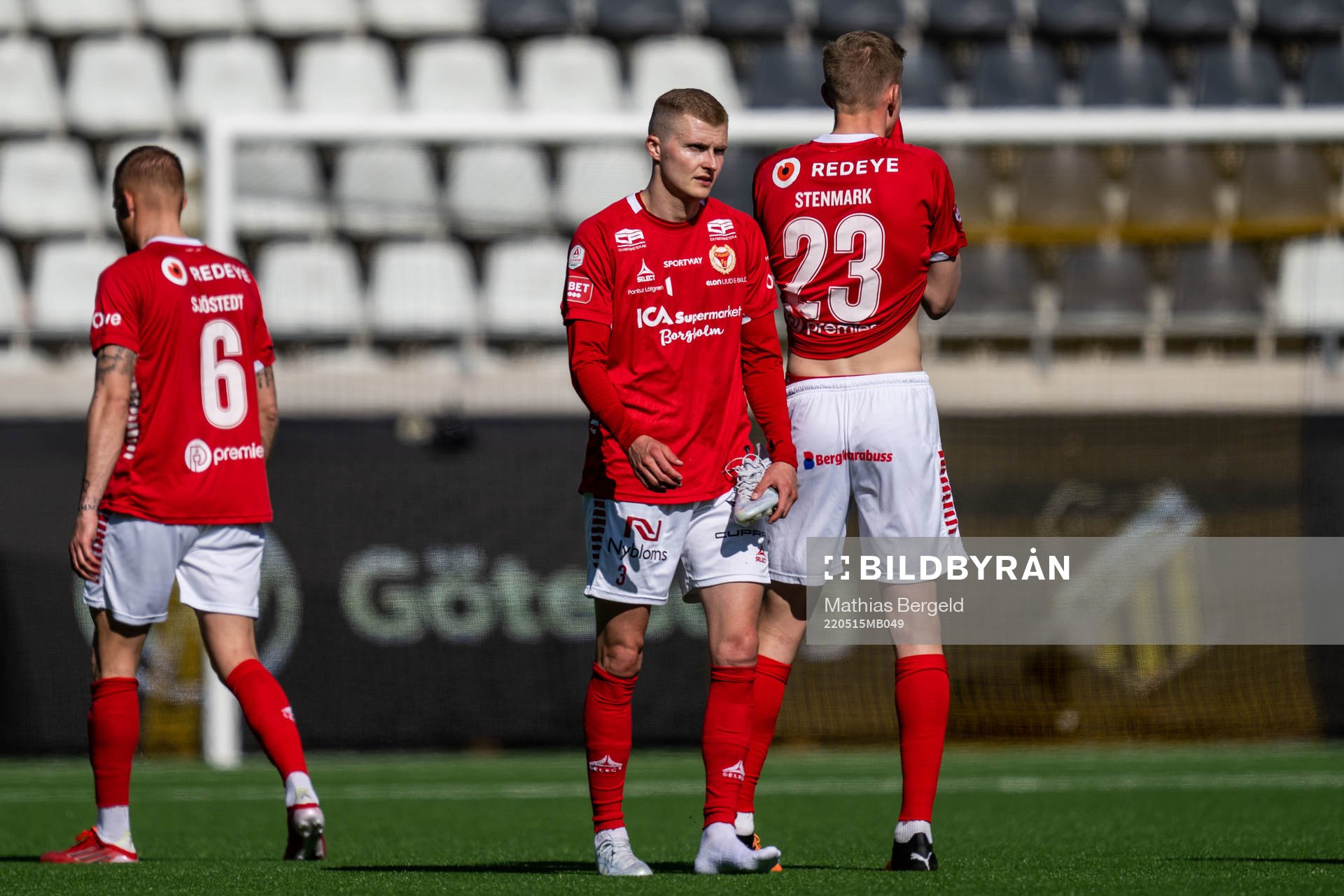 Kalmars Davíd Kristján Ólafsson deppar