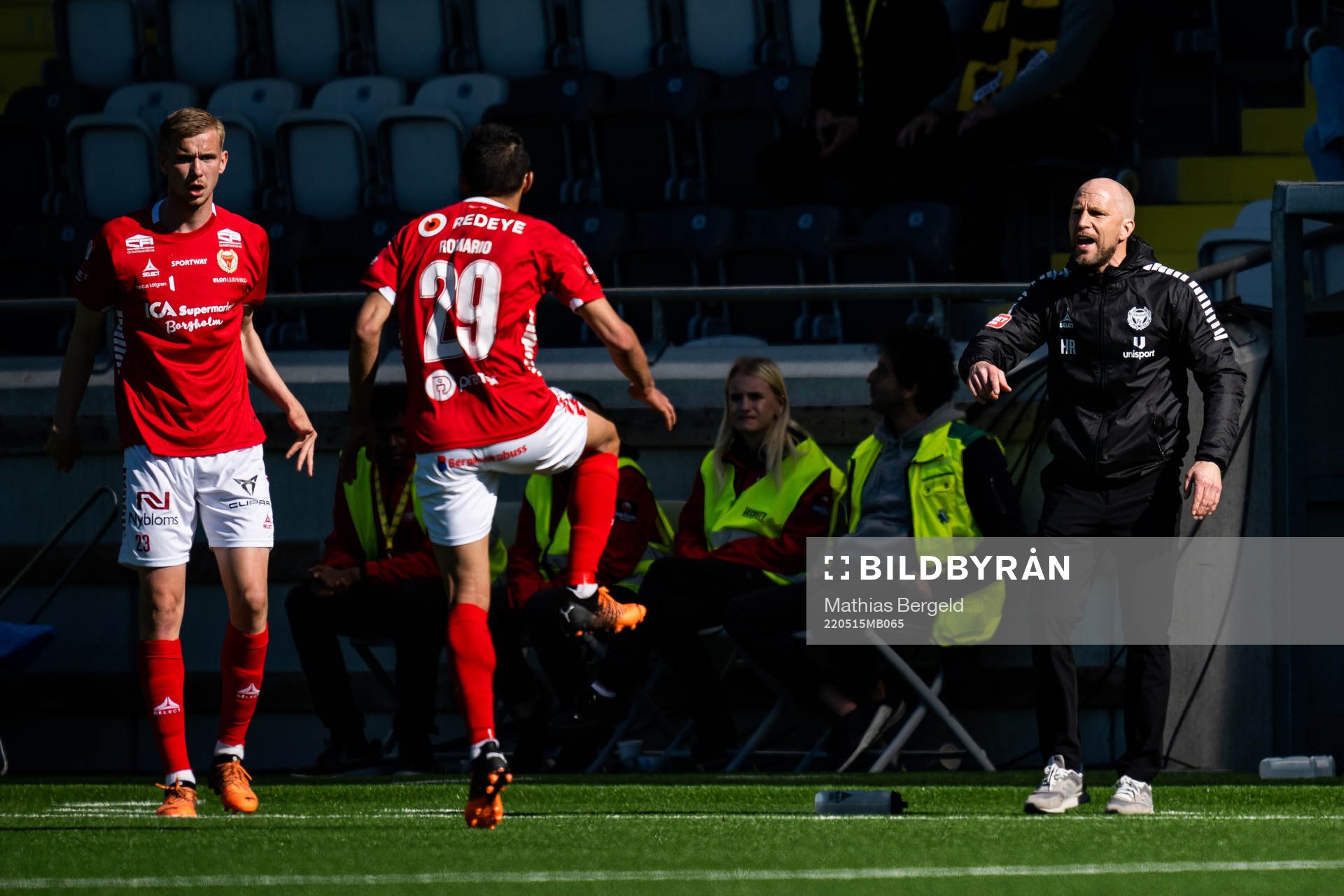 Kalmars tränare Henrik Rydström
