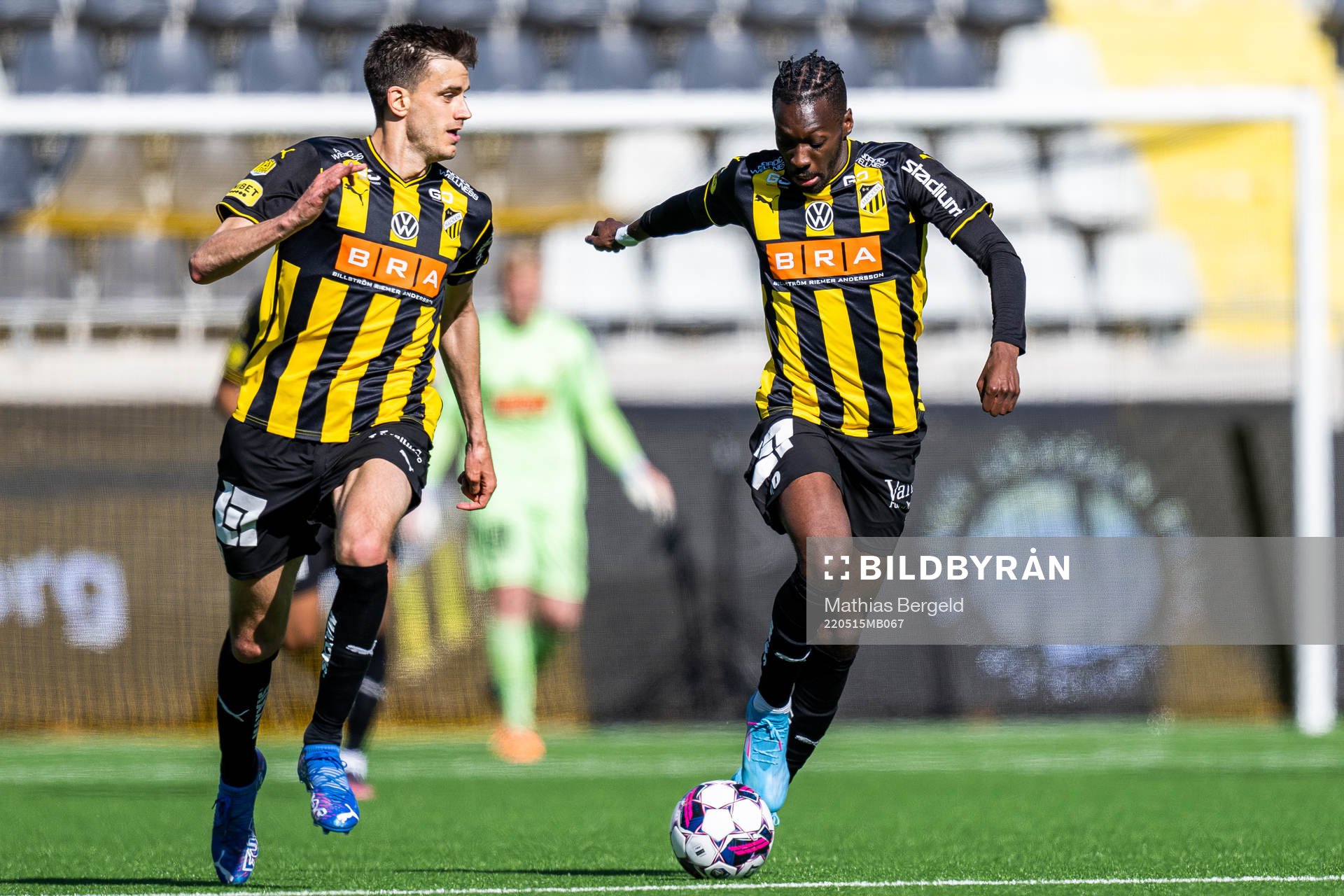 Häckens Alexander Jeremejeff och Blair Turgott