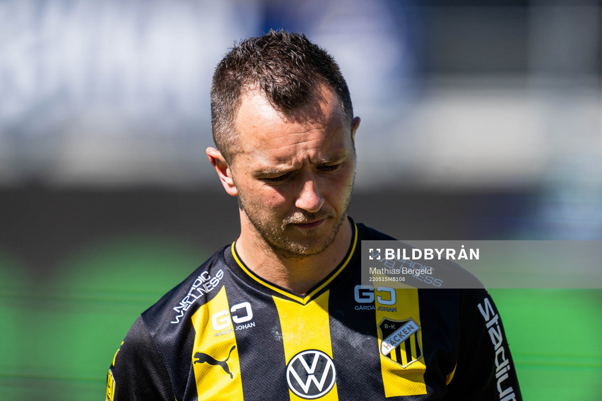 Häckens Even Hovland vid line up