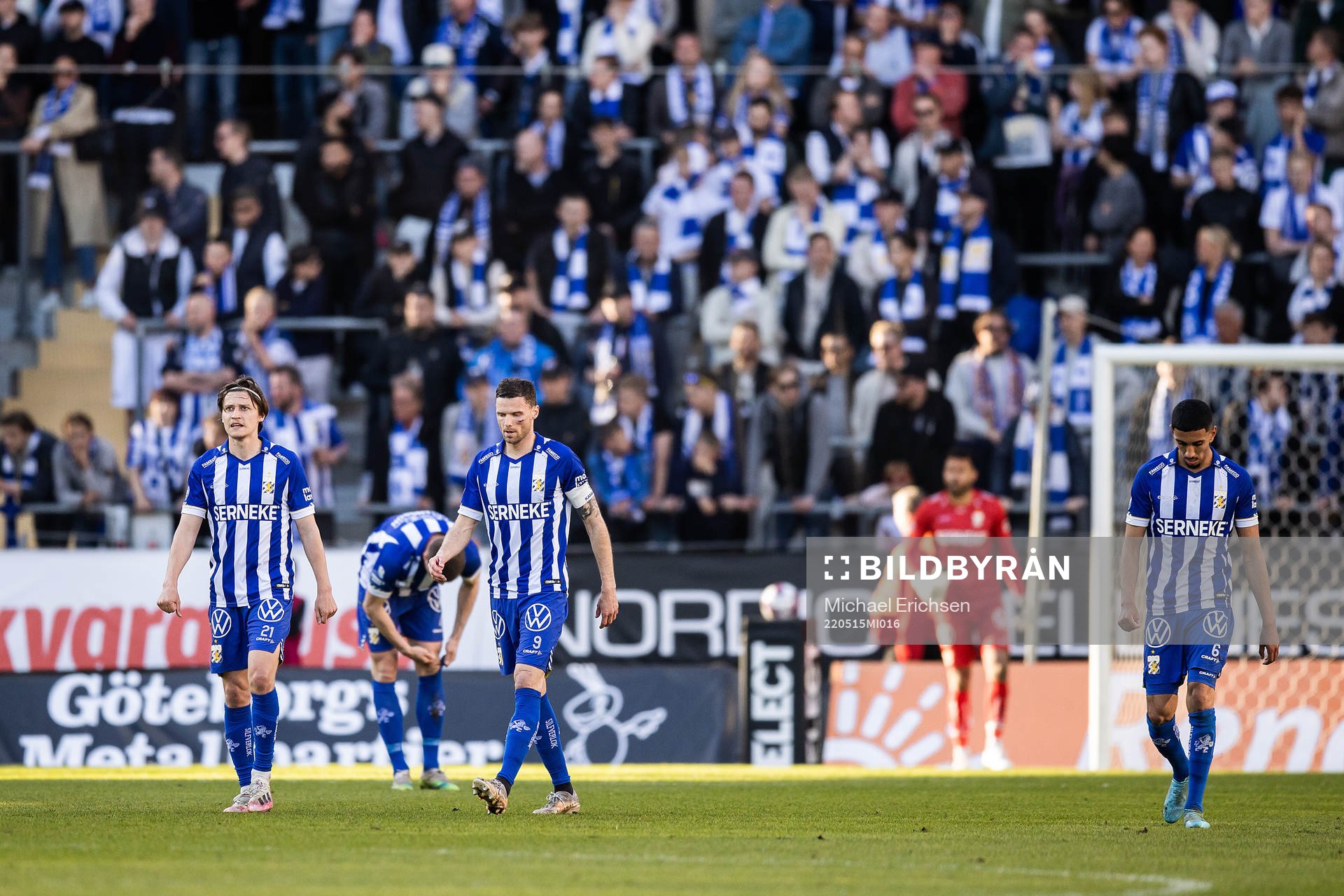 IFK Göteborgs Simon Thern, Marcus Berg och Amir Al-Ammari