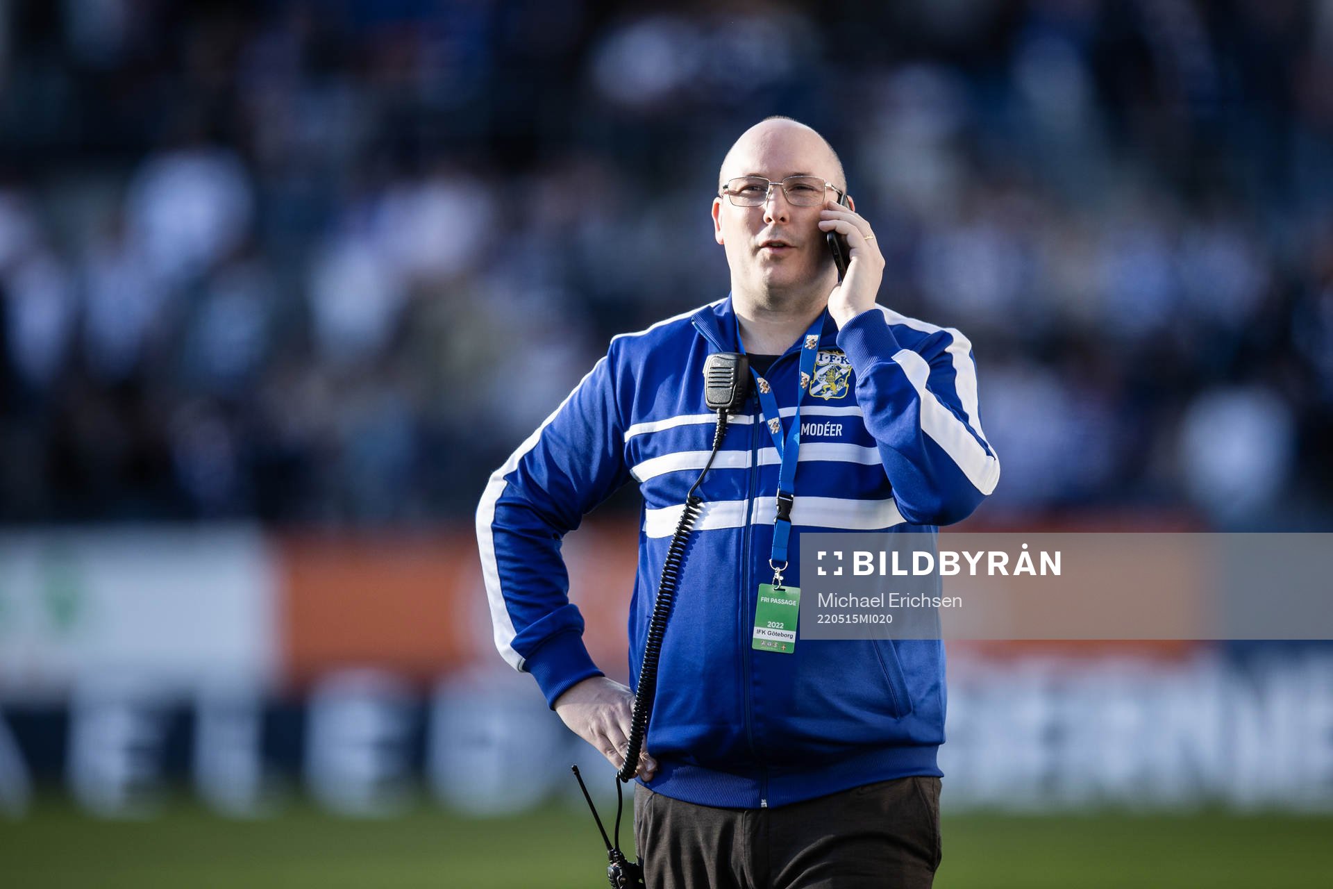 IFK Göteborgs presschef Marcus Modeér